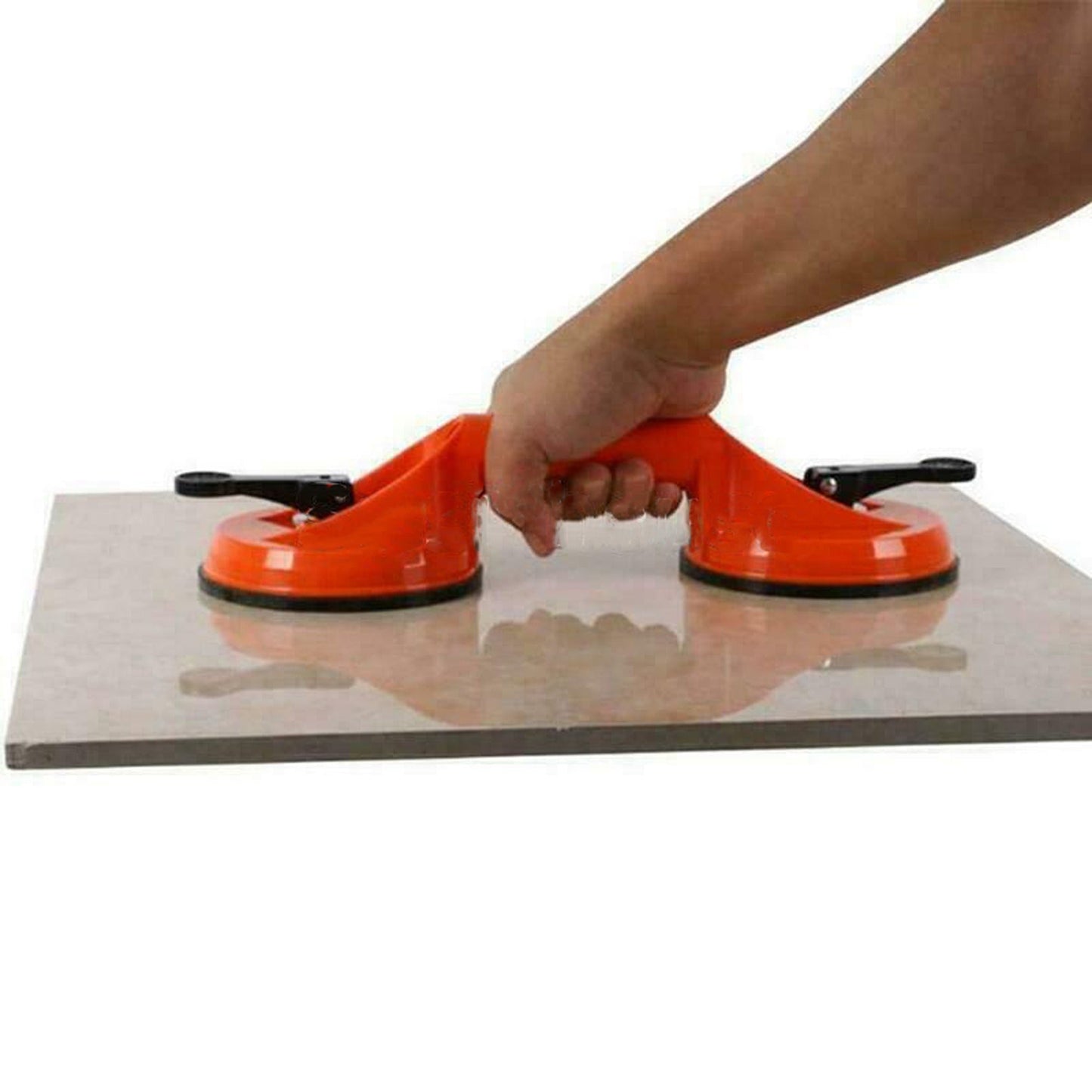 Heavy-Duty Double Locking Suction Cup for Tile and Glass 100kg