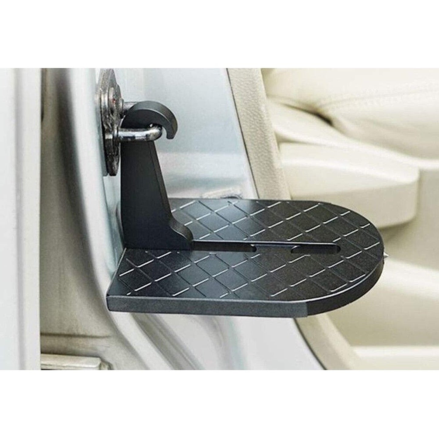 2pcs Portable Foldable Anti-Scratch Pads Car Door Pedal Safety Step
