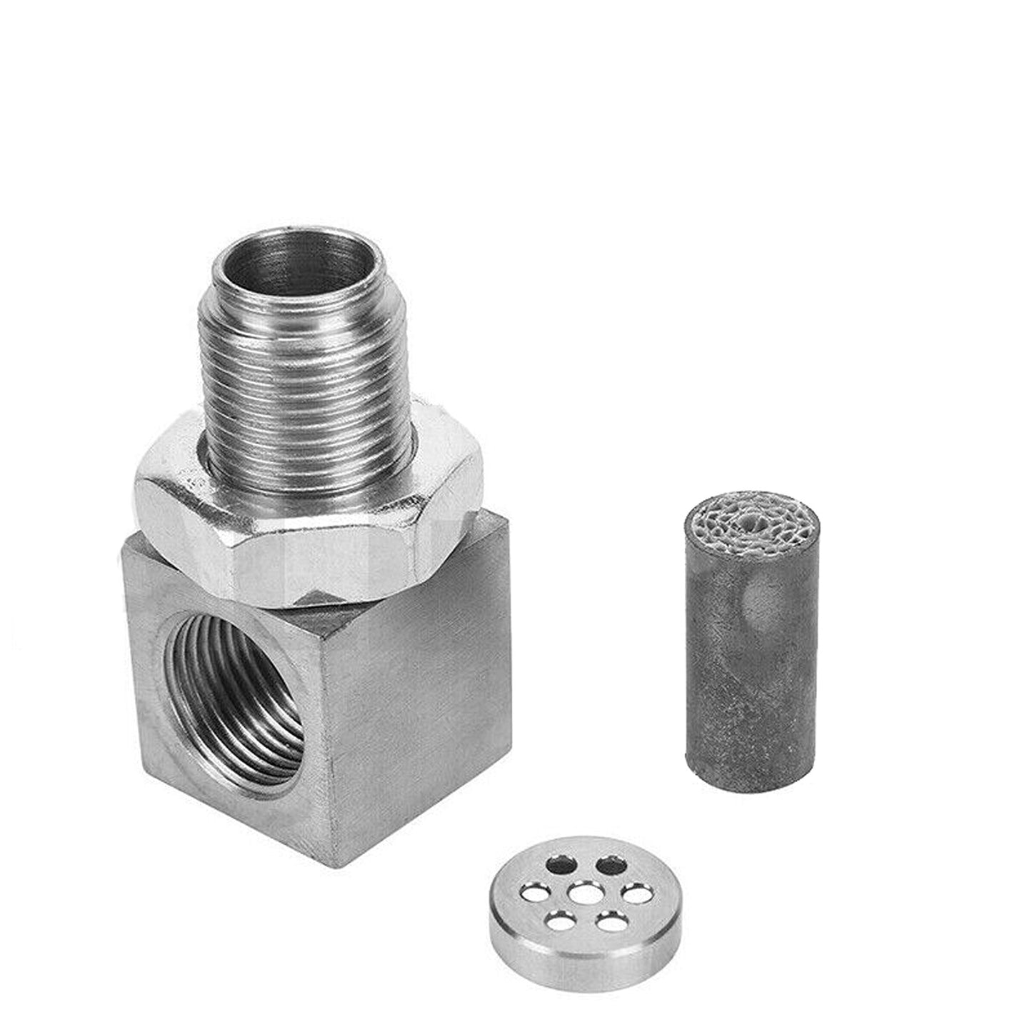 O2 Oxygen Sensor Spacer Adapter for Extending Catalytic Converters 90 Degree
