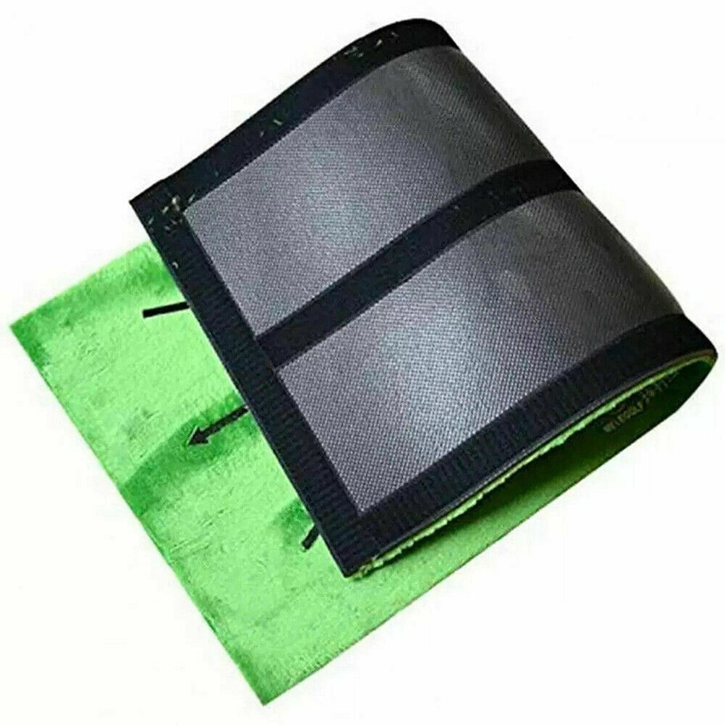 Anti-Slip Indoor Golf Practice Swing Mat Hitting Training Aid 1 Set