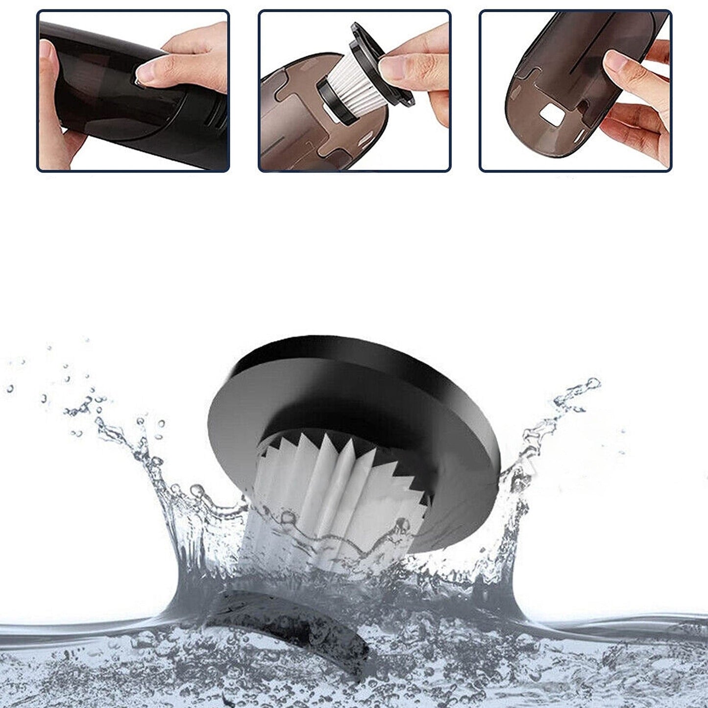 Cordless Handheld Vacuum Cleaner Wireless Auto Cleaners 7500PA