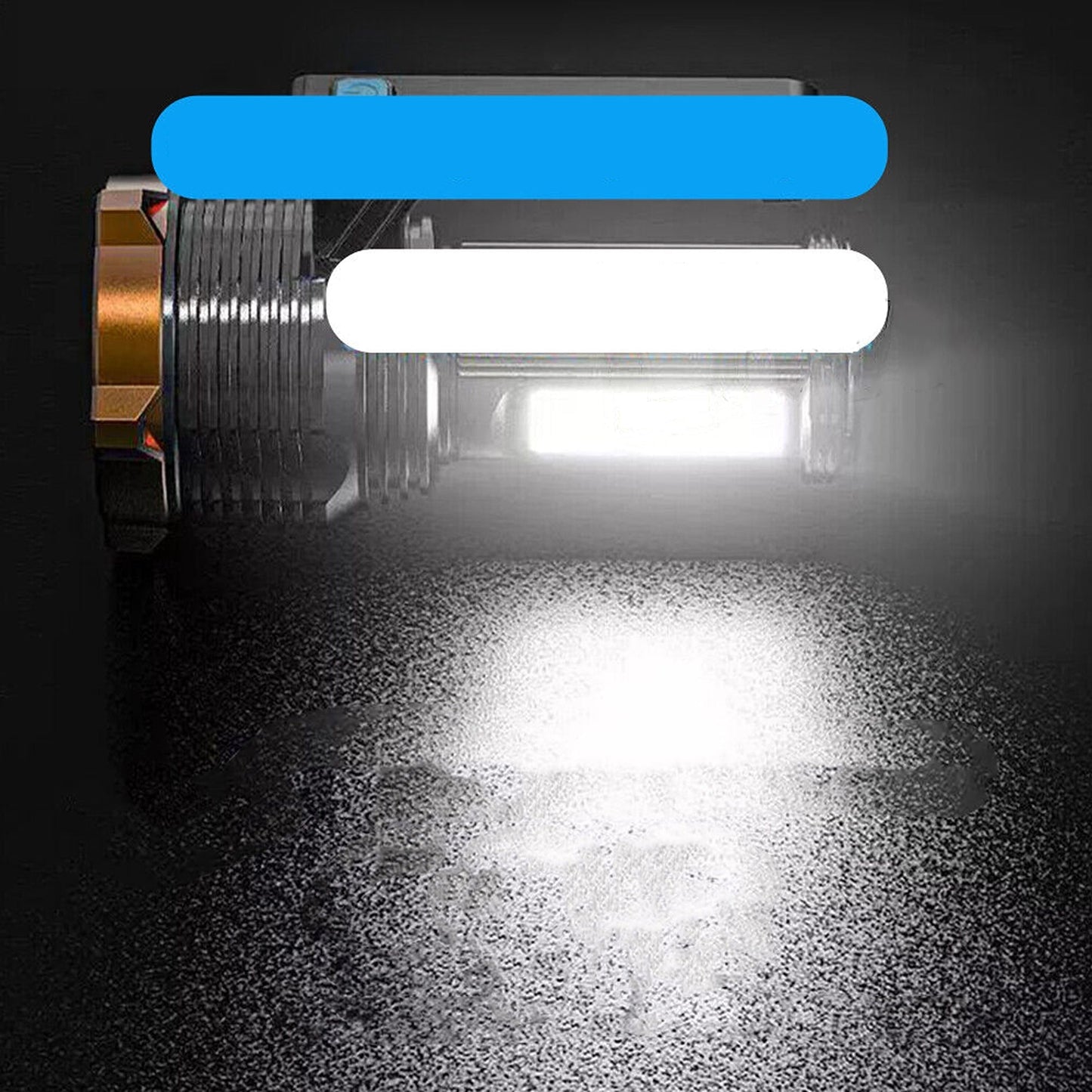 Super Bright Flashlight USB Rechargeable LED Torch Lamp
