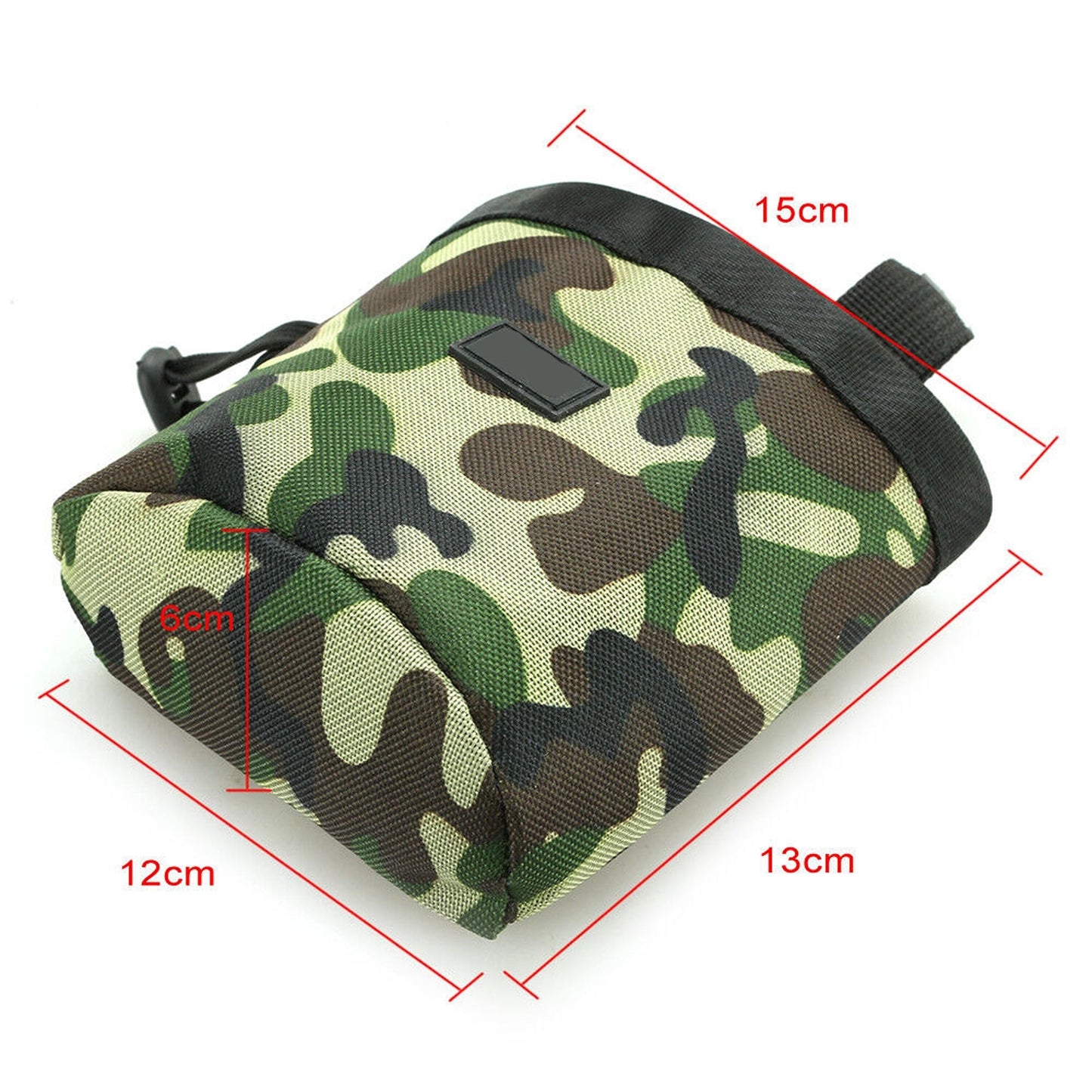 Hands-Free Dog Training Pouch Pet Food Waist Belt Bag with Drawstring