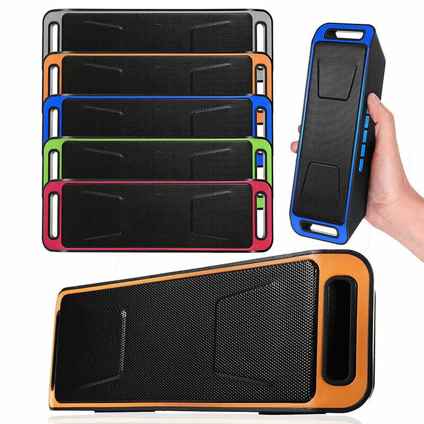 Portable Waterproof Wireless Bluetooth Speaker 30W Radio Stereo USB TF AUX FM
