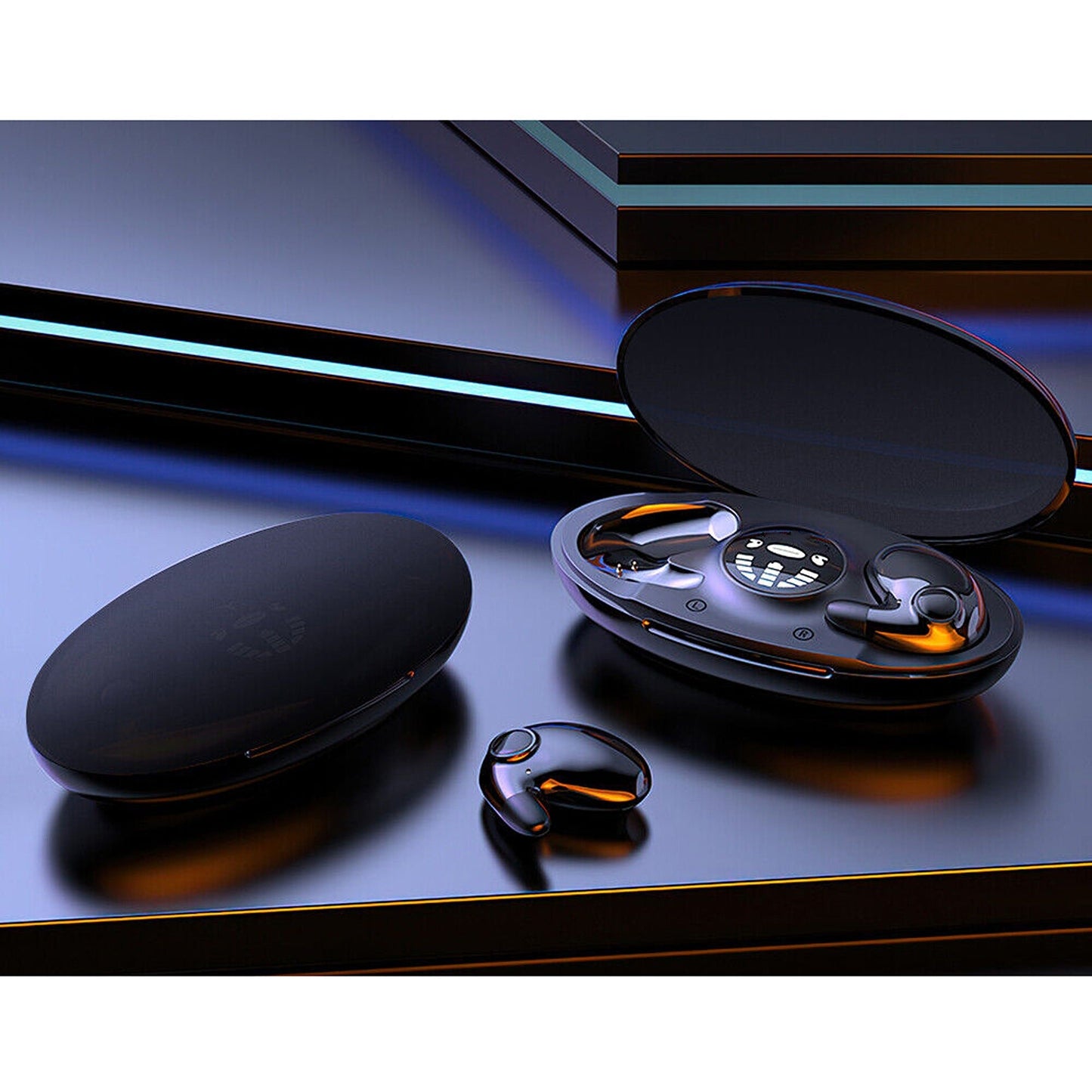 Invisible Sleep Earphones Waterproof Wireless Double Noise Cancelling