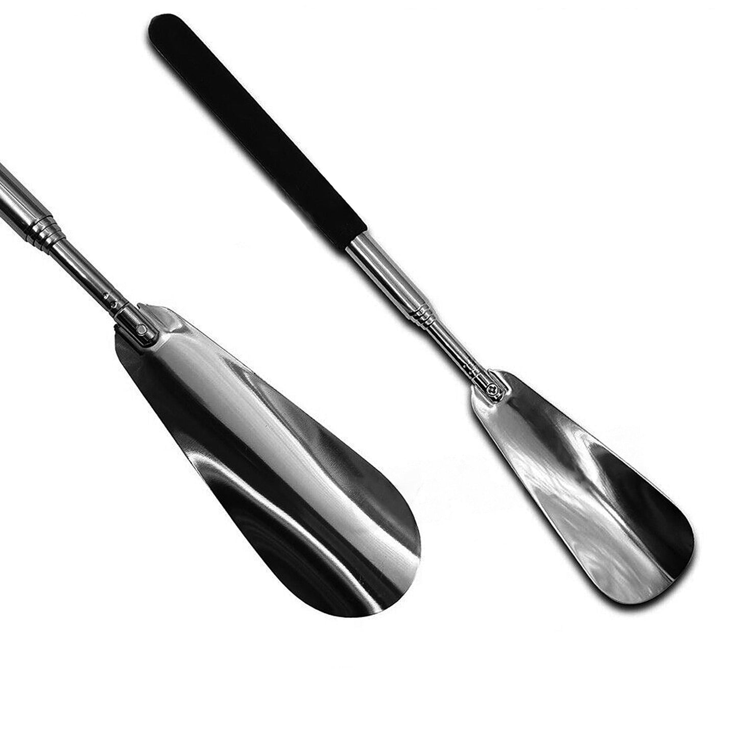 Extendable Stainless Steel Shoehorn 75cm Long Handle