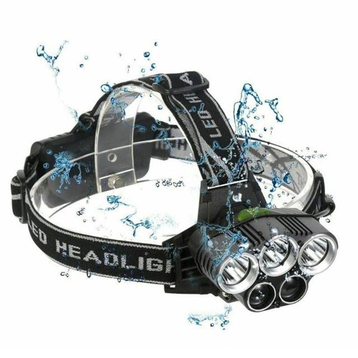 Ultra Bright Headlight Torch 5 Modes Rechargeable Flashlight 90000LM