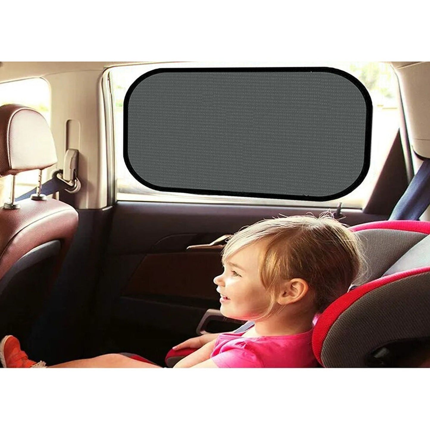 5pcs Car Side and Rear Window Sun Shade Mesh