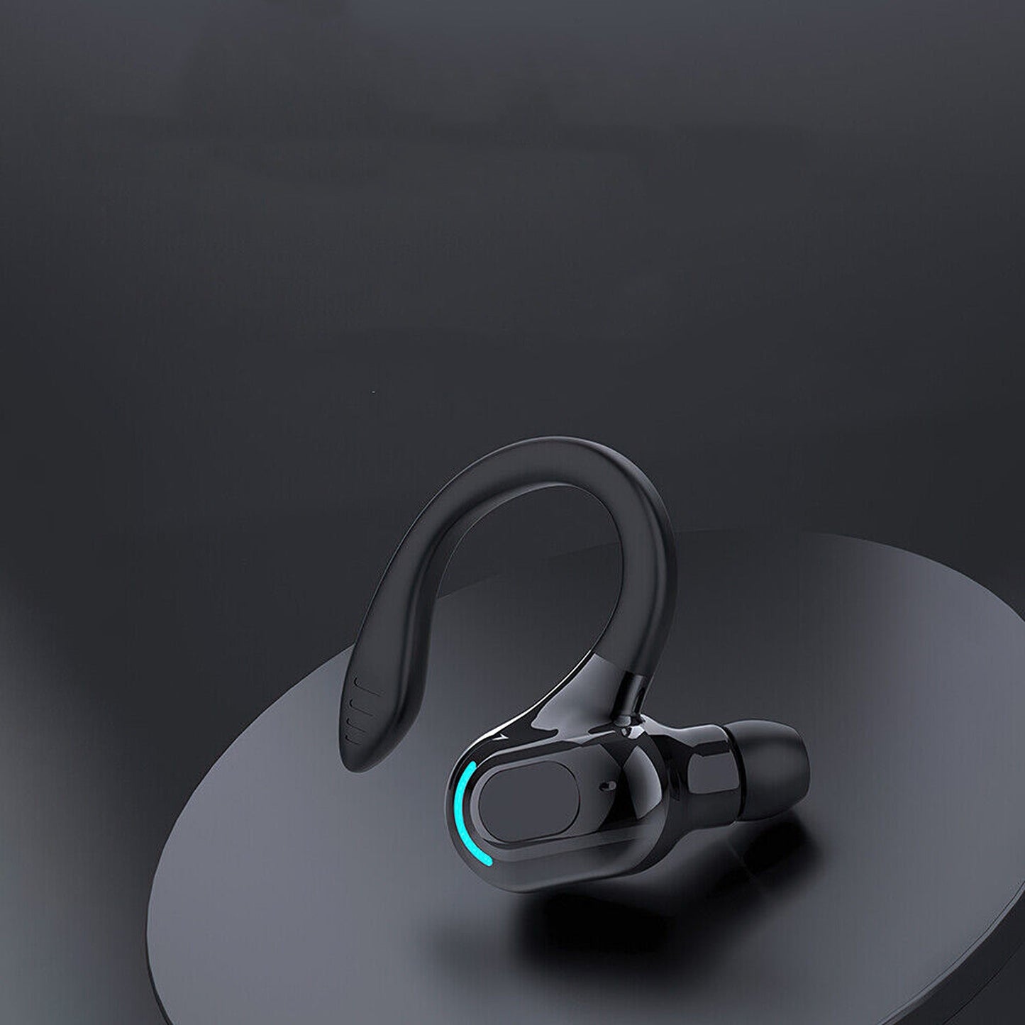 Bluetooth 5.2 Wireless Earpiece Trucker Handsfree Single Earbud Headset