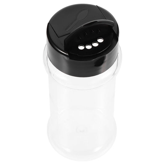 Herb and Spice Clear Storage Jars with Shaker Lids 100ML