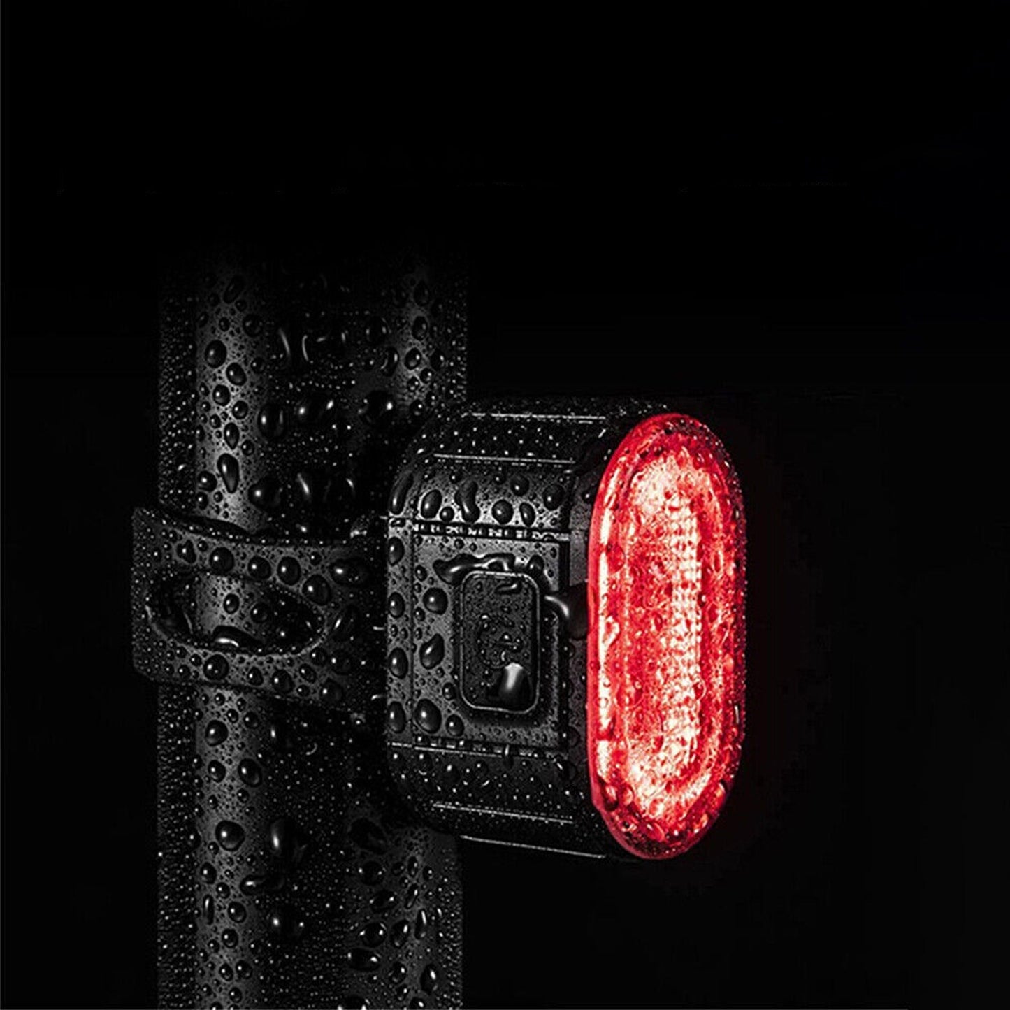 USB Rechargeable LED Bike Light Set Bright Front and Rear Mountain Bicycle Lights