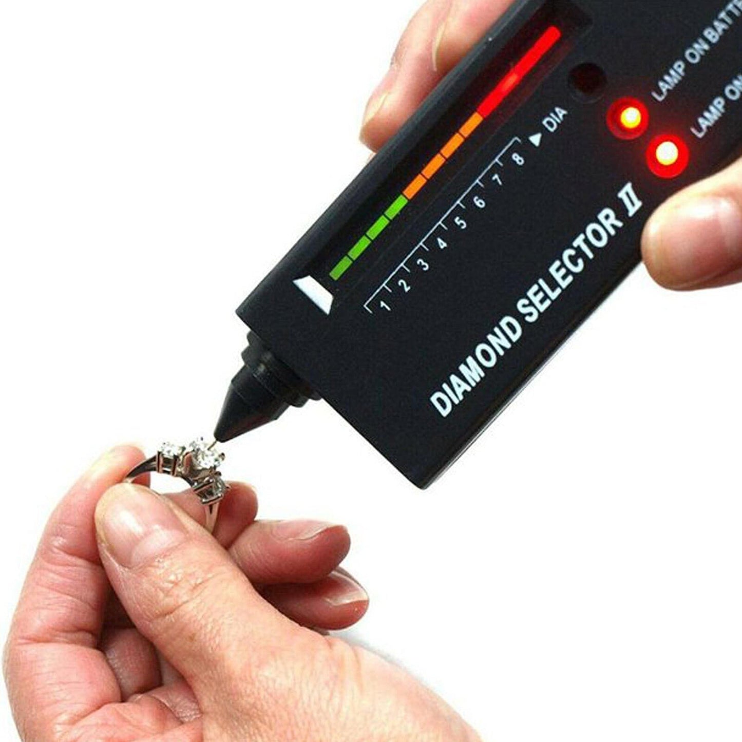Gemstone Diamond Tester with LED Audio Selector Tool