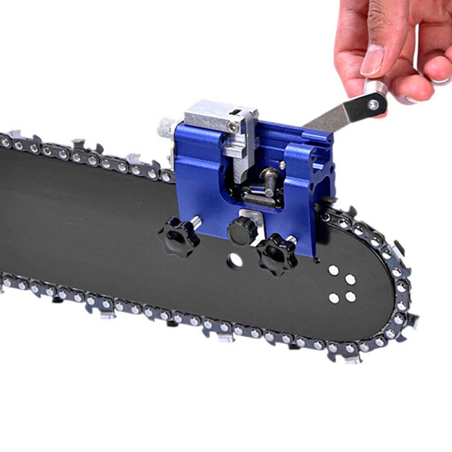 Portable Tool for Chainsaw Blade Sharpening