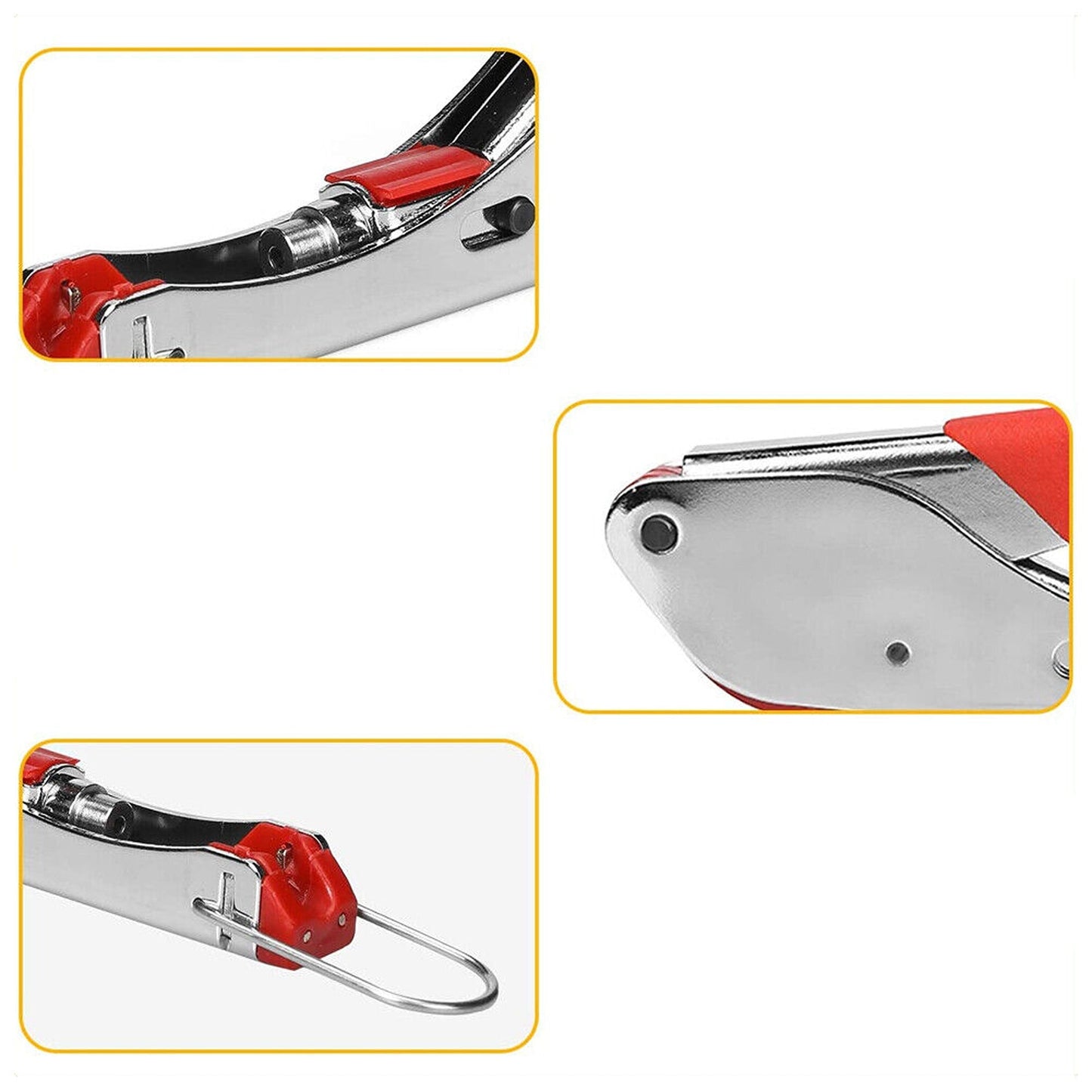 Coaxial Cable Crimping Tool Set F-Type Compression Stripper and Crimper