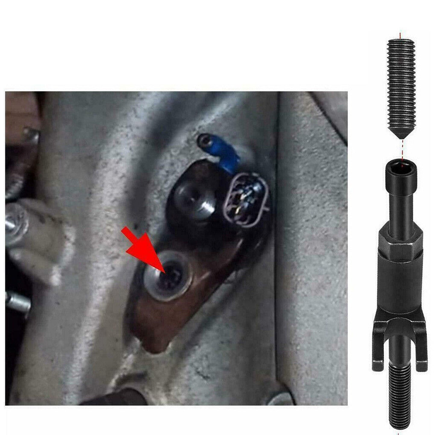 Diesel Injector Removal Tool with Long Screw for Ford 2011-2018
