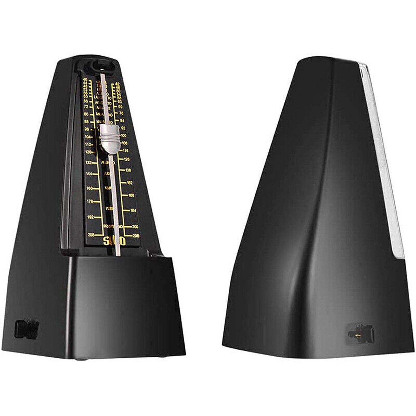 Traditional Mechanical Metronome with Adjustable Beat for Musicians