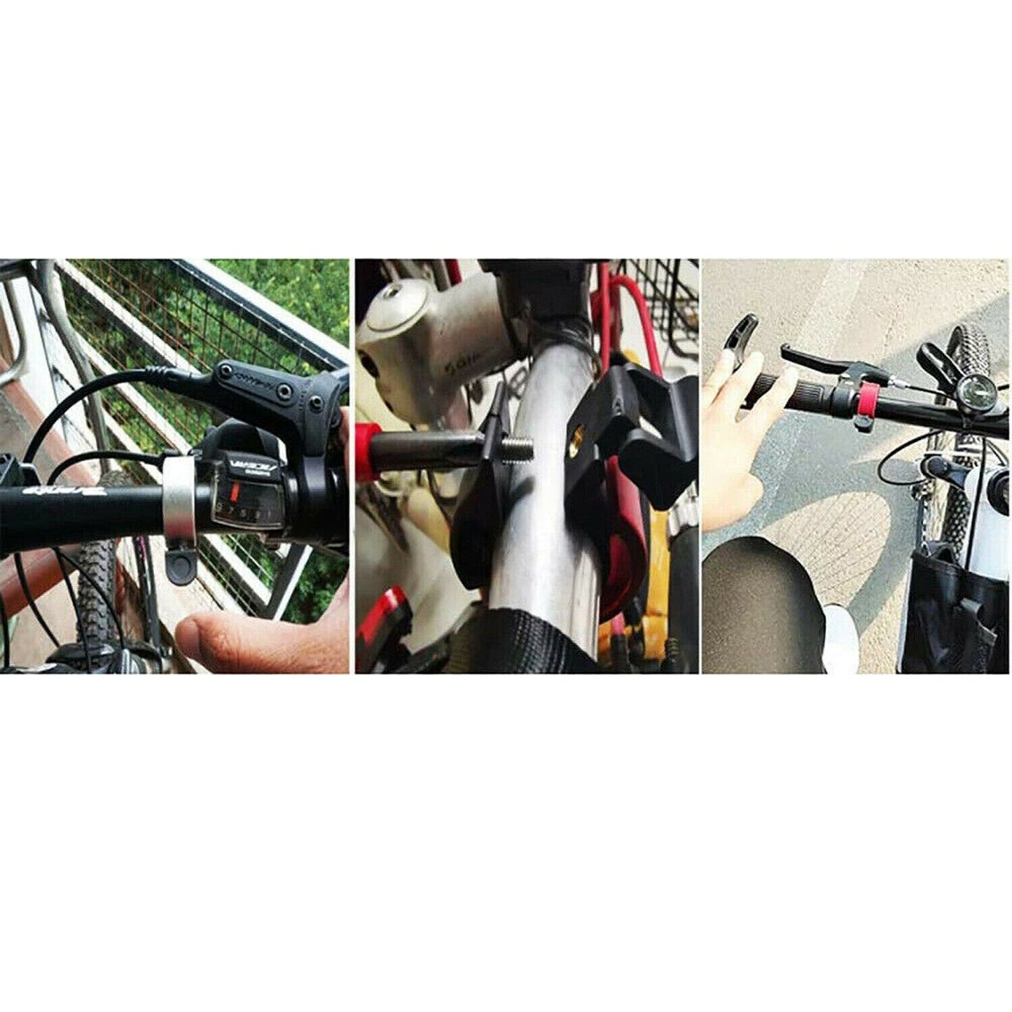 Alloy Bike Handlebar Bell Aluminum Invisible Alarm Ring