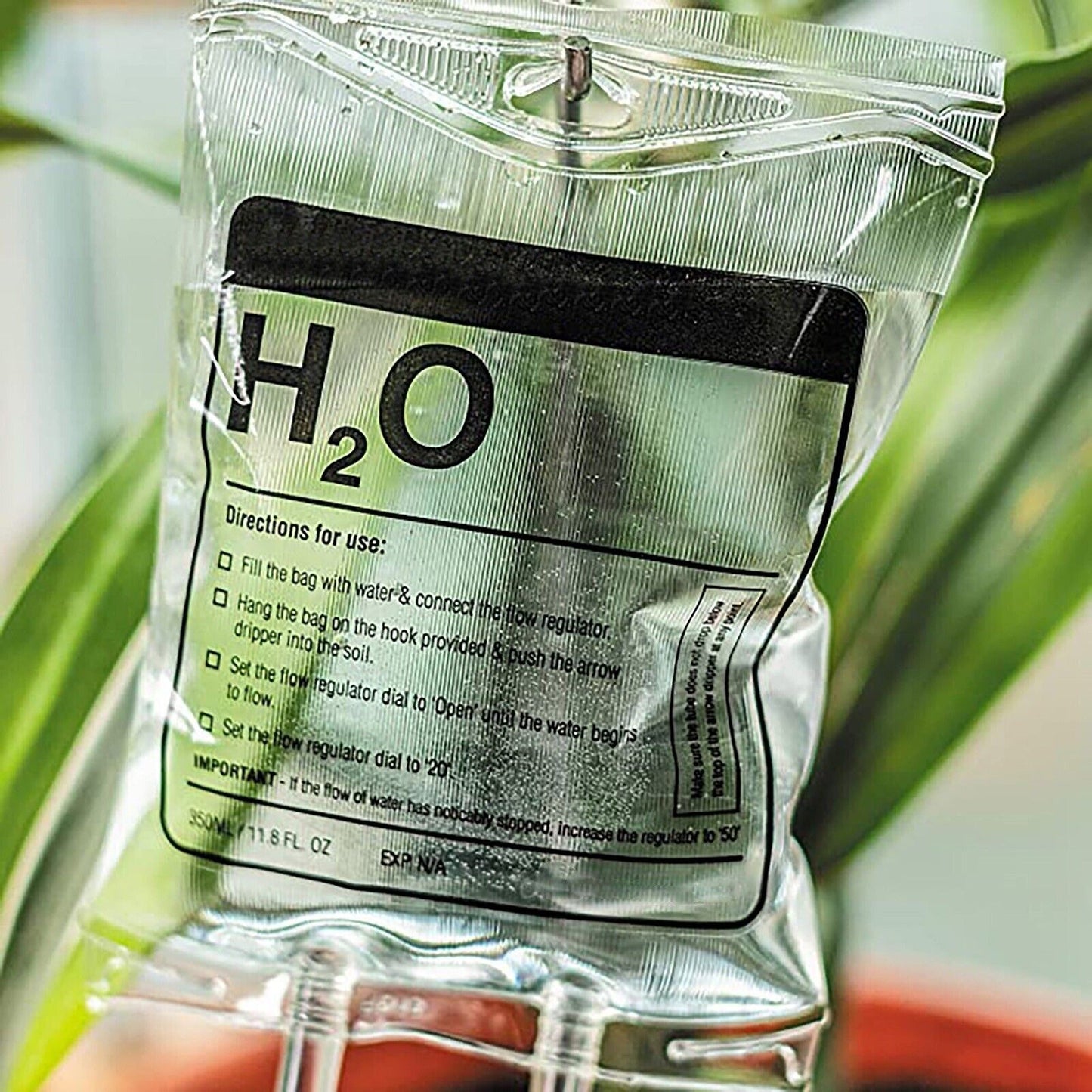 Plant Watering Dripper System Adjustable Drip Irrigation Infusion Bag