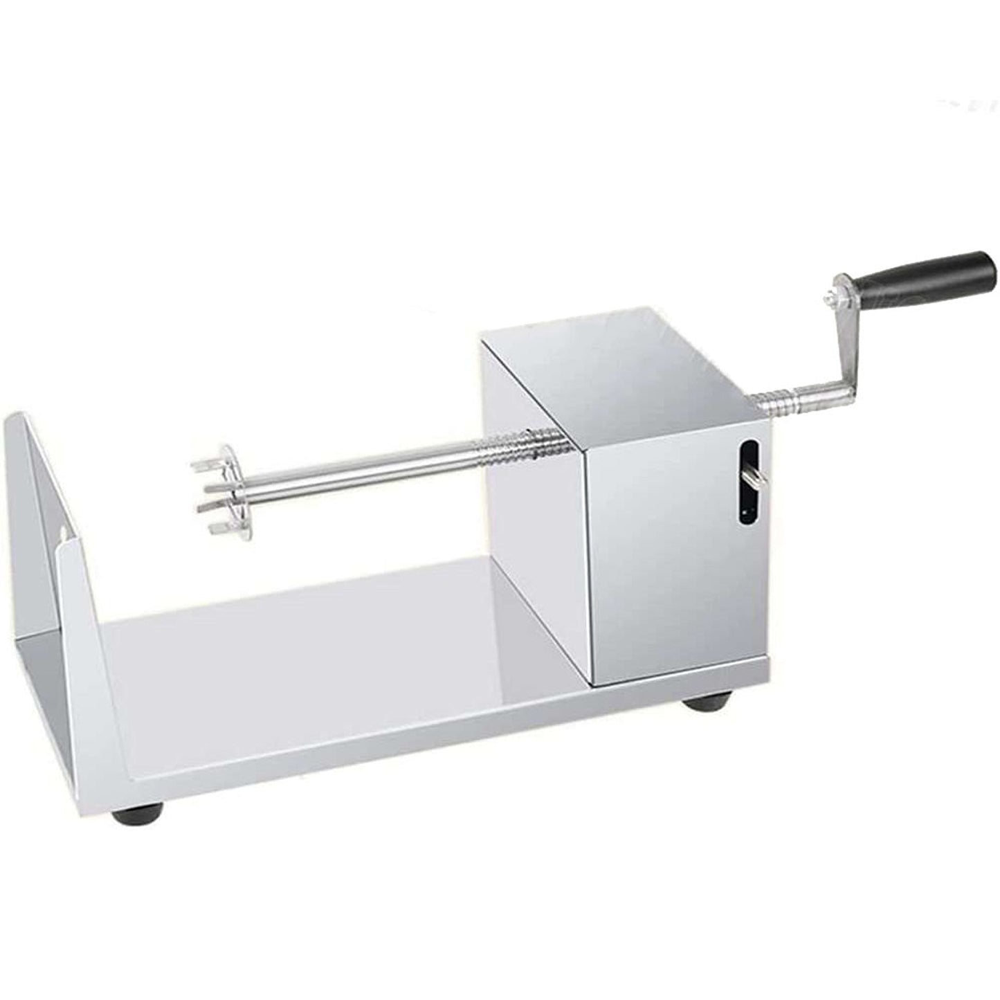 Manual Potato Tornado Slicer with Automatic Spiral Cutting Machine