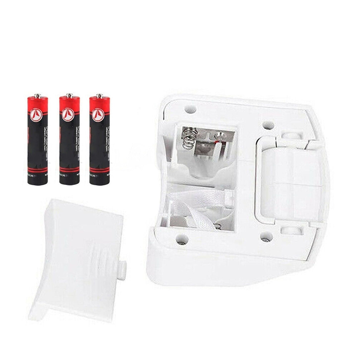Headset Magnifier with LED Light Illuminated Headband Loupe White