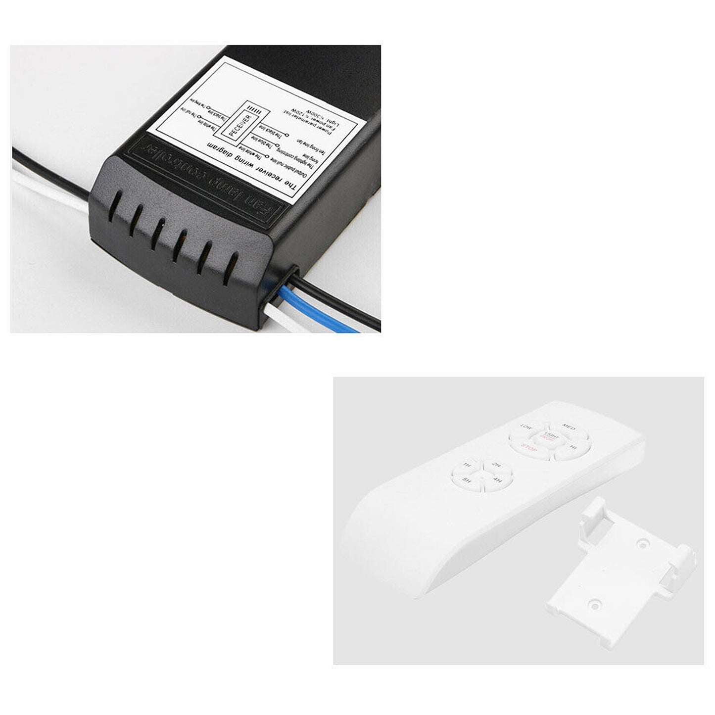 Universal Ceiling Fan Lamp Remote Control Kit with Timer Function
