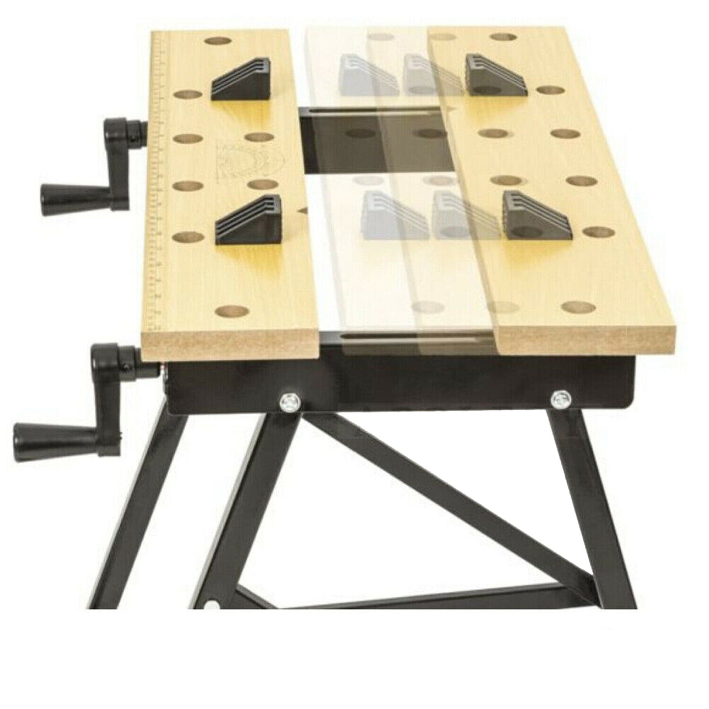 Swivel Clamp Folding Workbench Adjustable Table