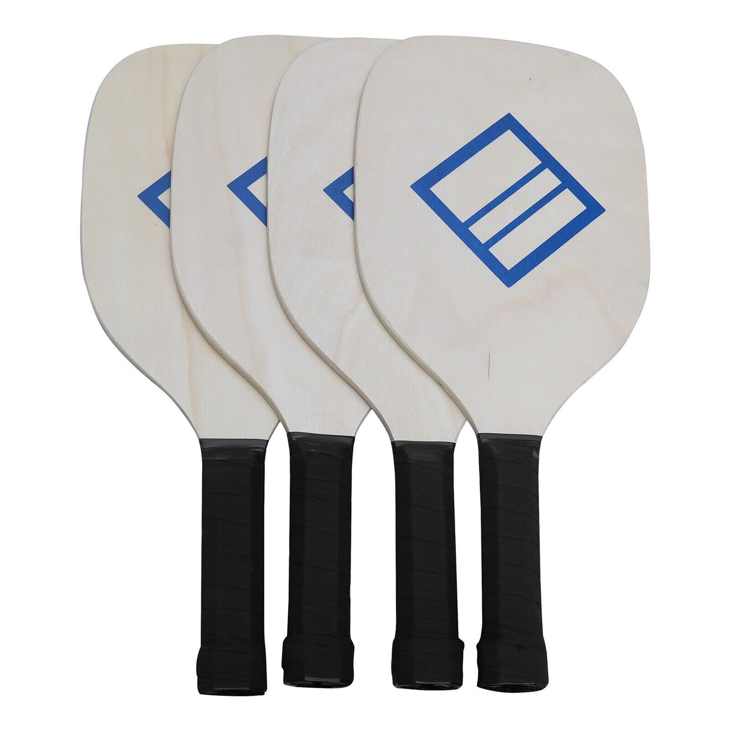 Outdoor Pickleball Paddle Set with Balls and Carrying Case
