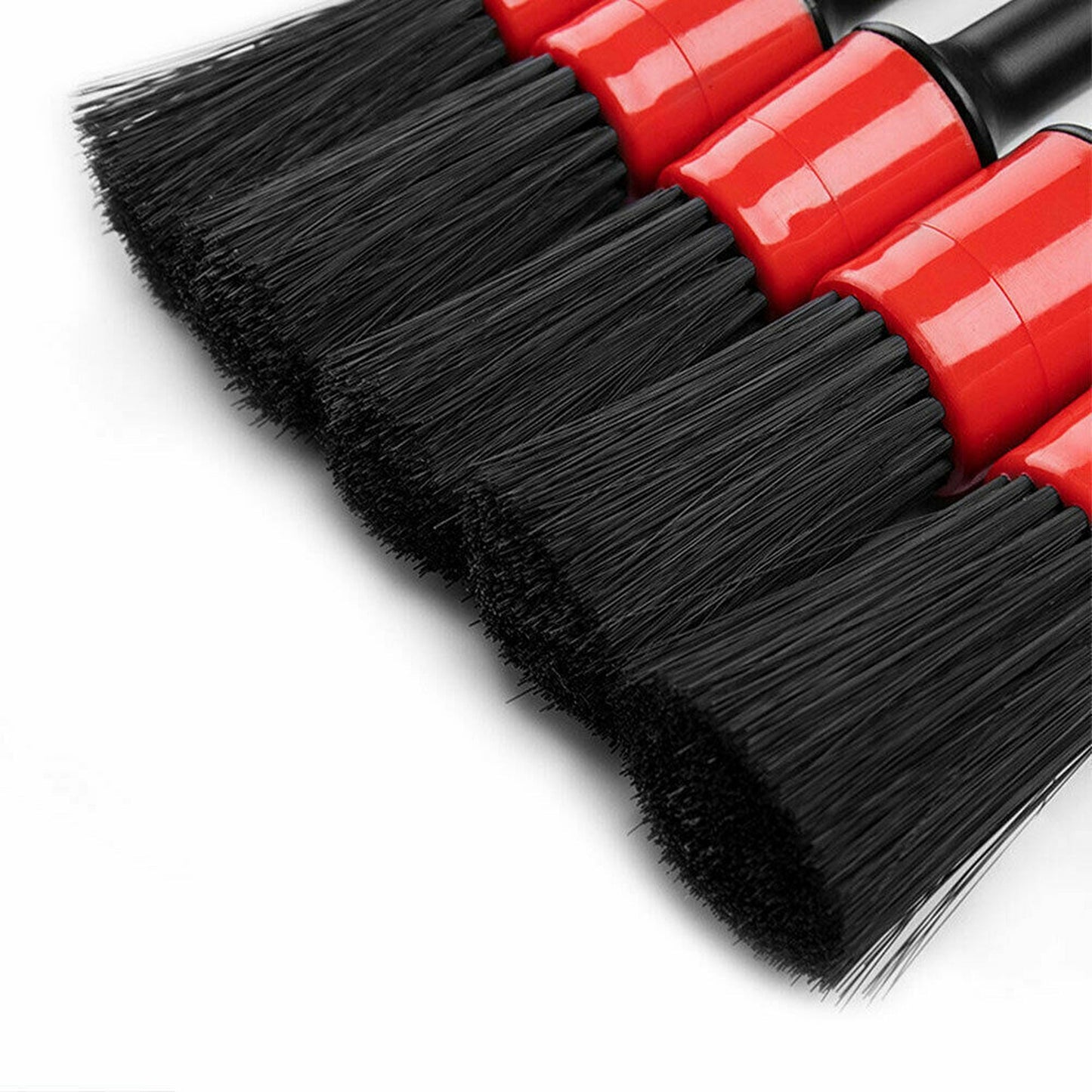 5pcs Automotive Detailing Dashboard Car Hair Detail Brush Set Crevice Dust Cleaning