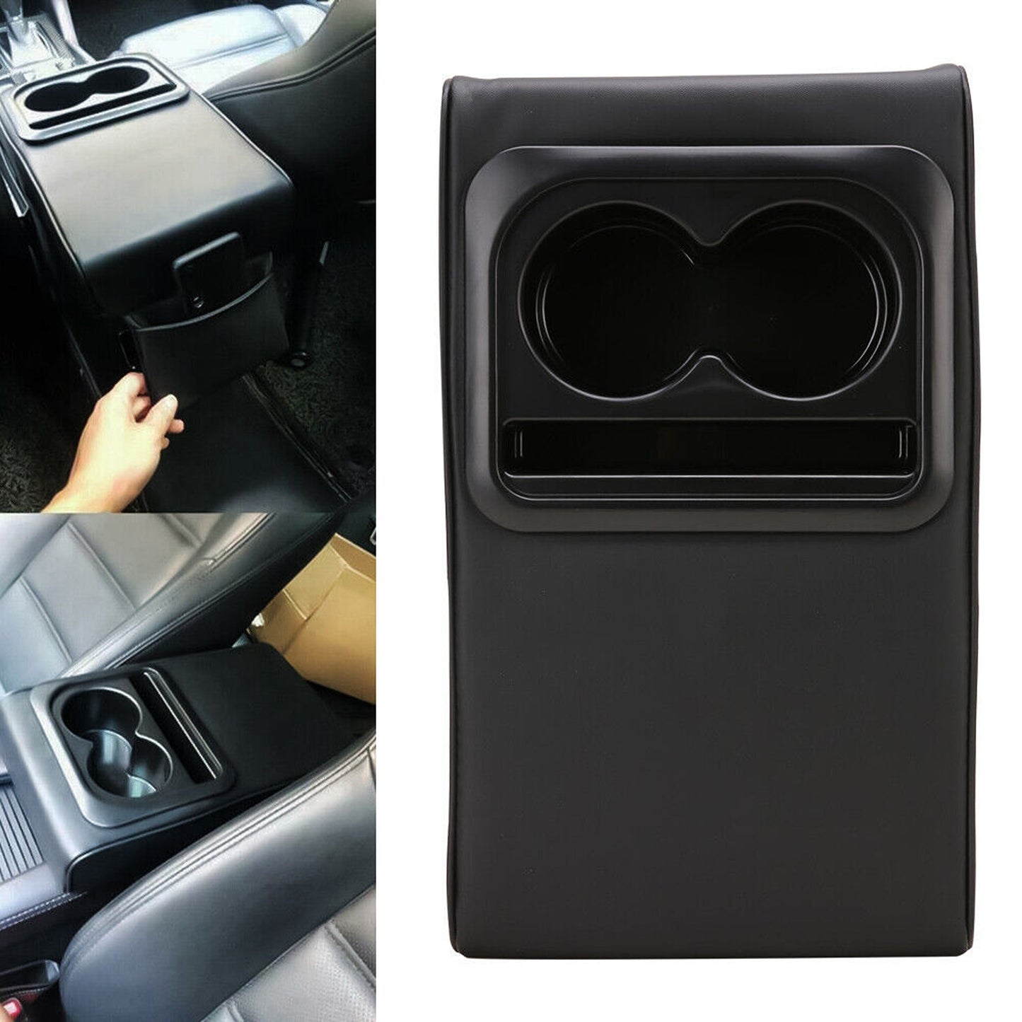 Center Console Cup Holder Car Armrest Universal SUV Protector