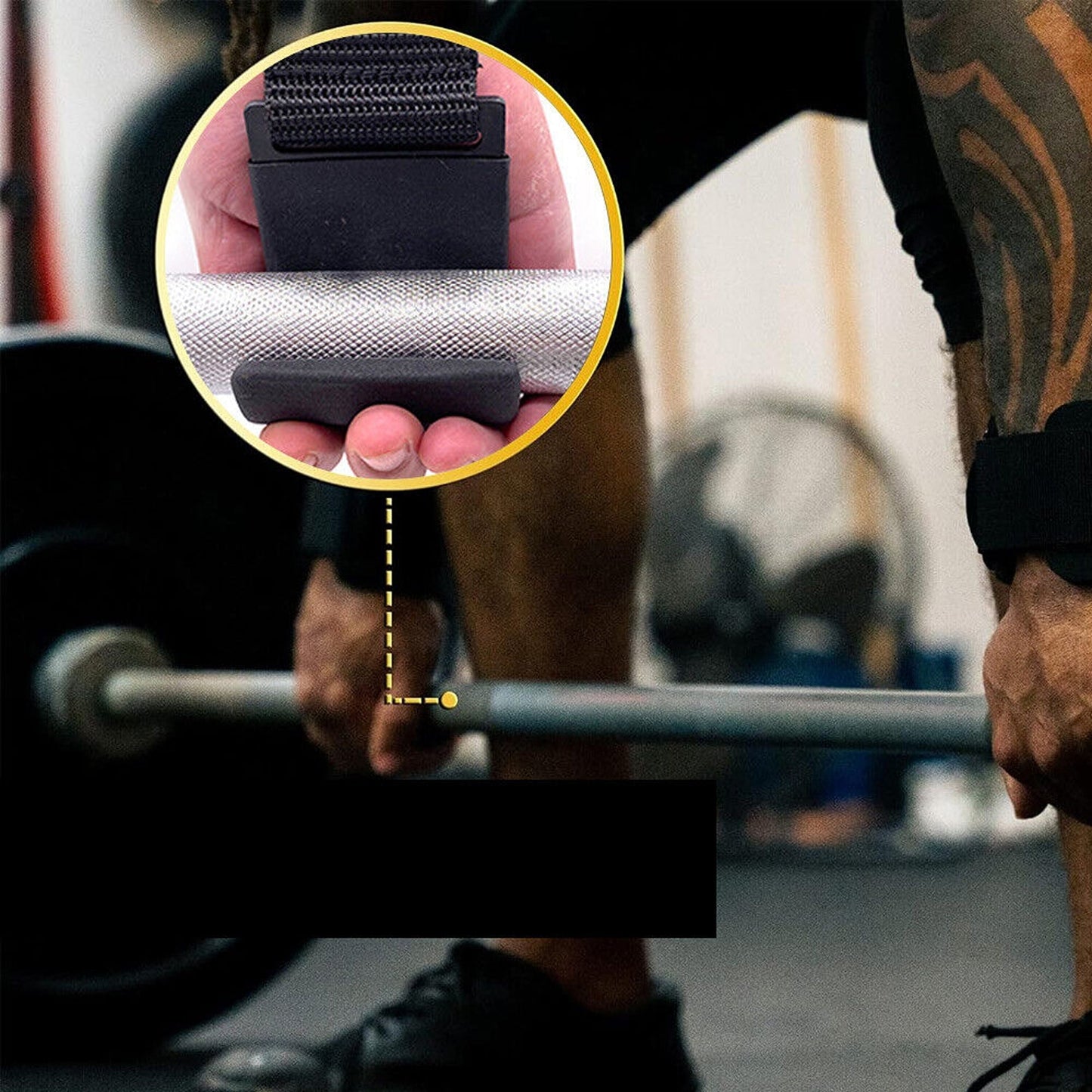 2pcs Bodybuilding Gym Straps for Muscle Training and Weight Lifting Support