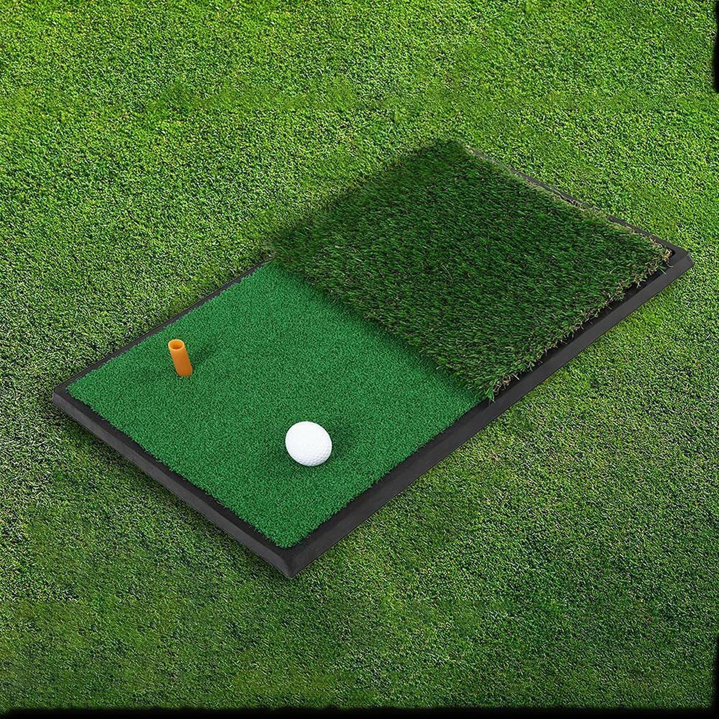 Outdoor Green Practice Putting Mat 30 x 60cm