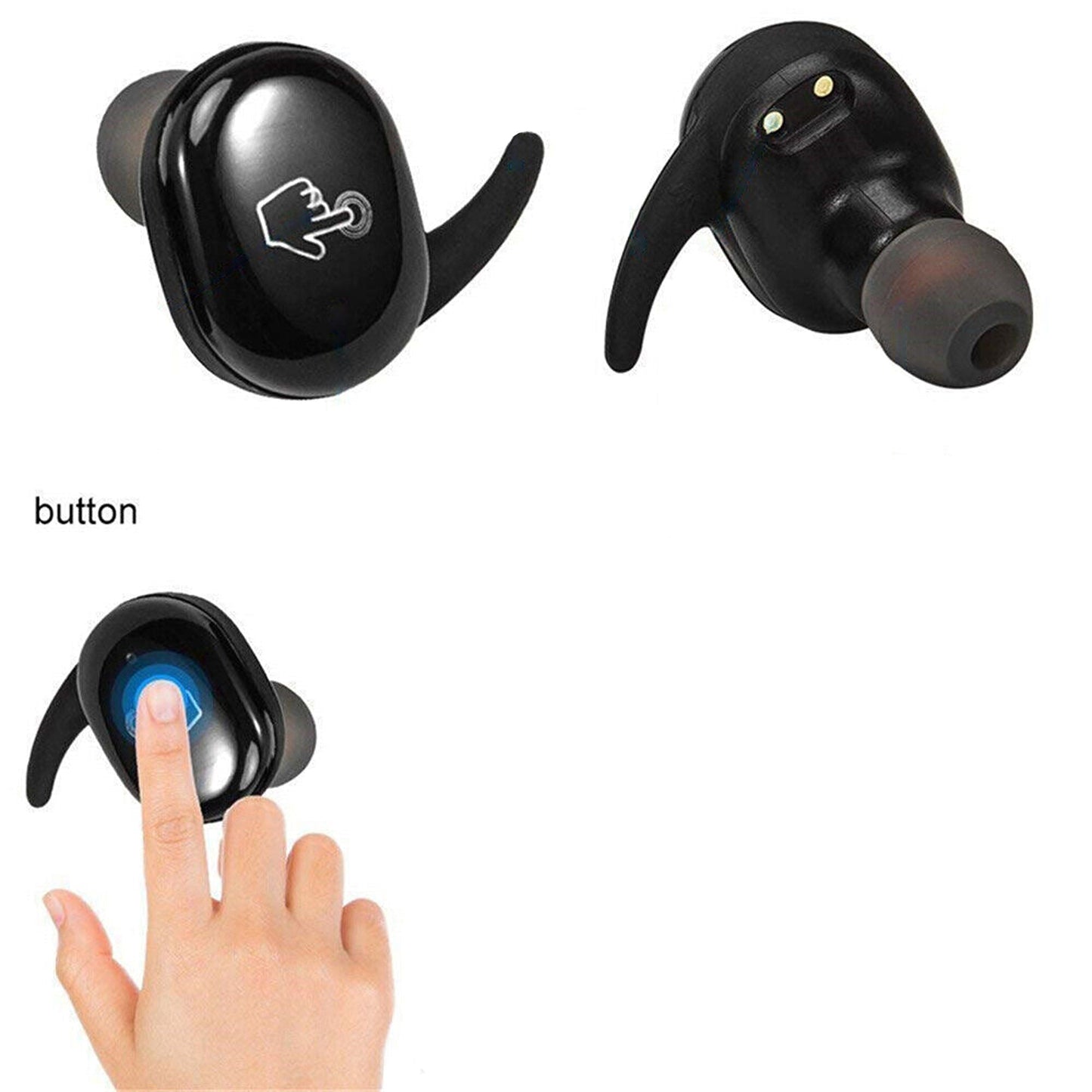 Wireless Bluetooth Sports Earphones Earbuds for iOS Android