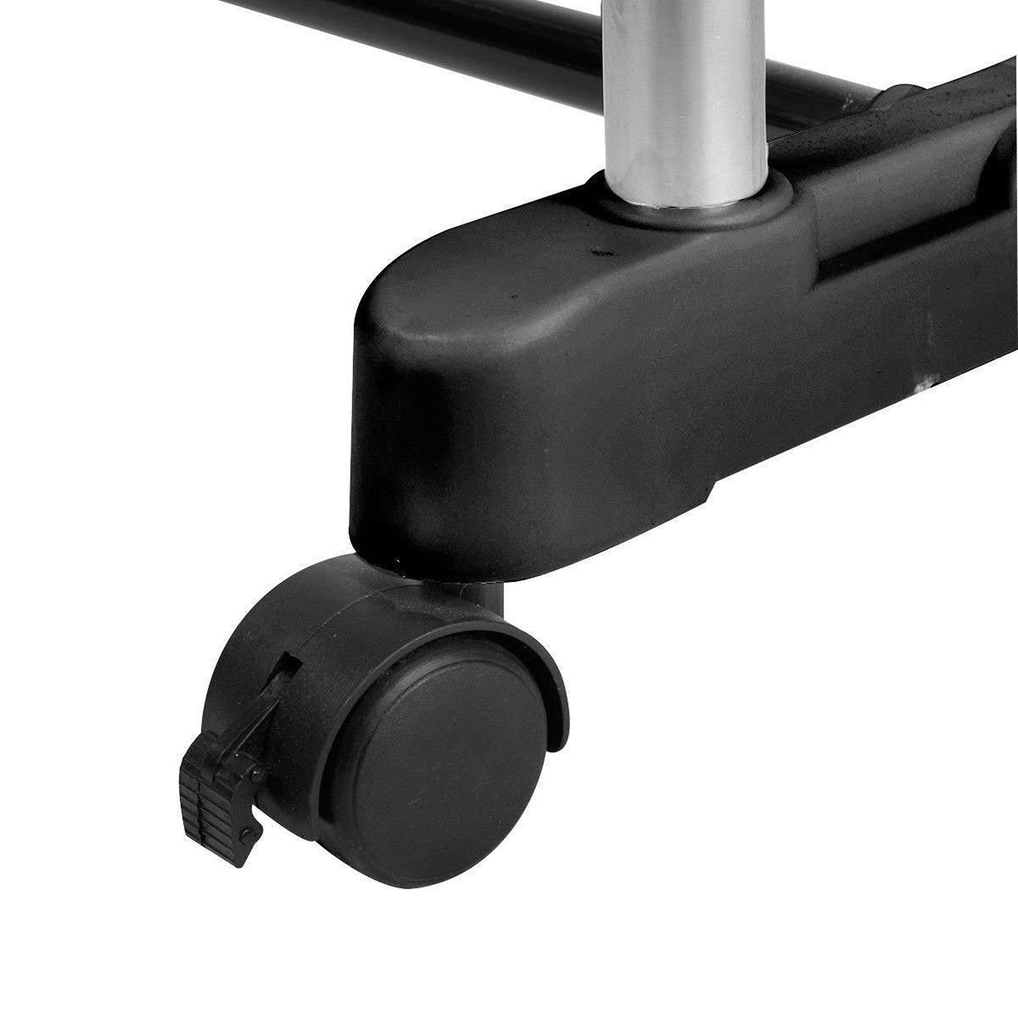 Adjustable Double Stainless Clothes Rack Garment Cloth Hanger with Holder