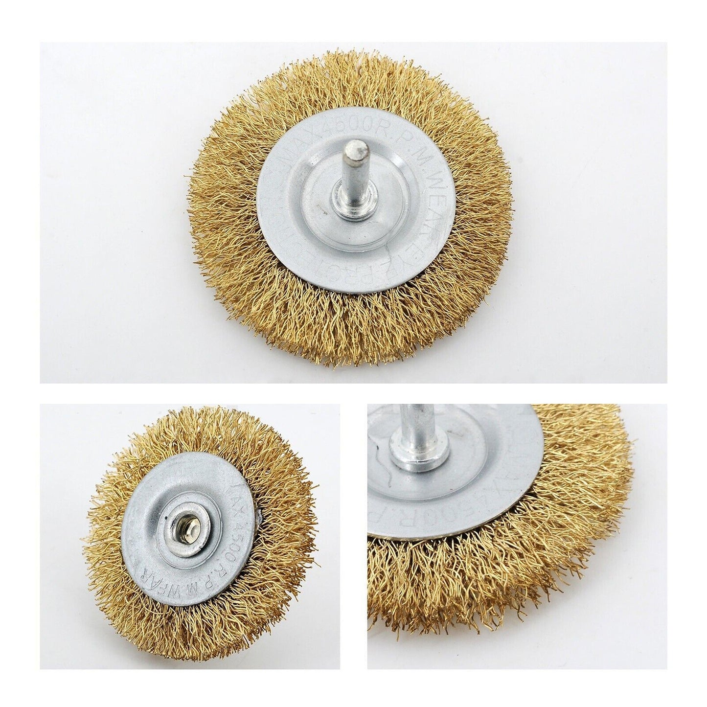 Flat End Brushes Wheel Wire Brush Cup for Shank Rotary Grinder Tools