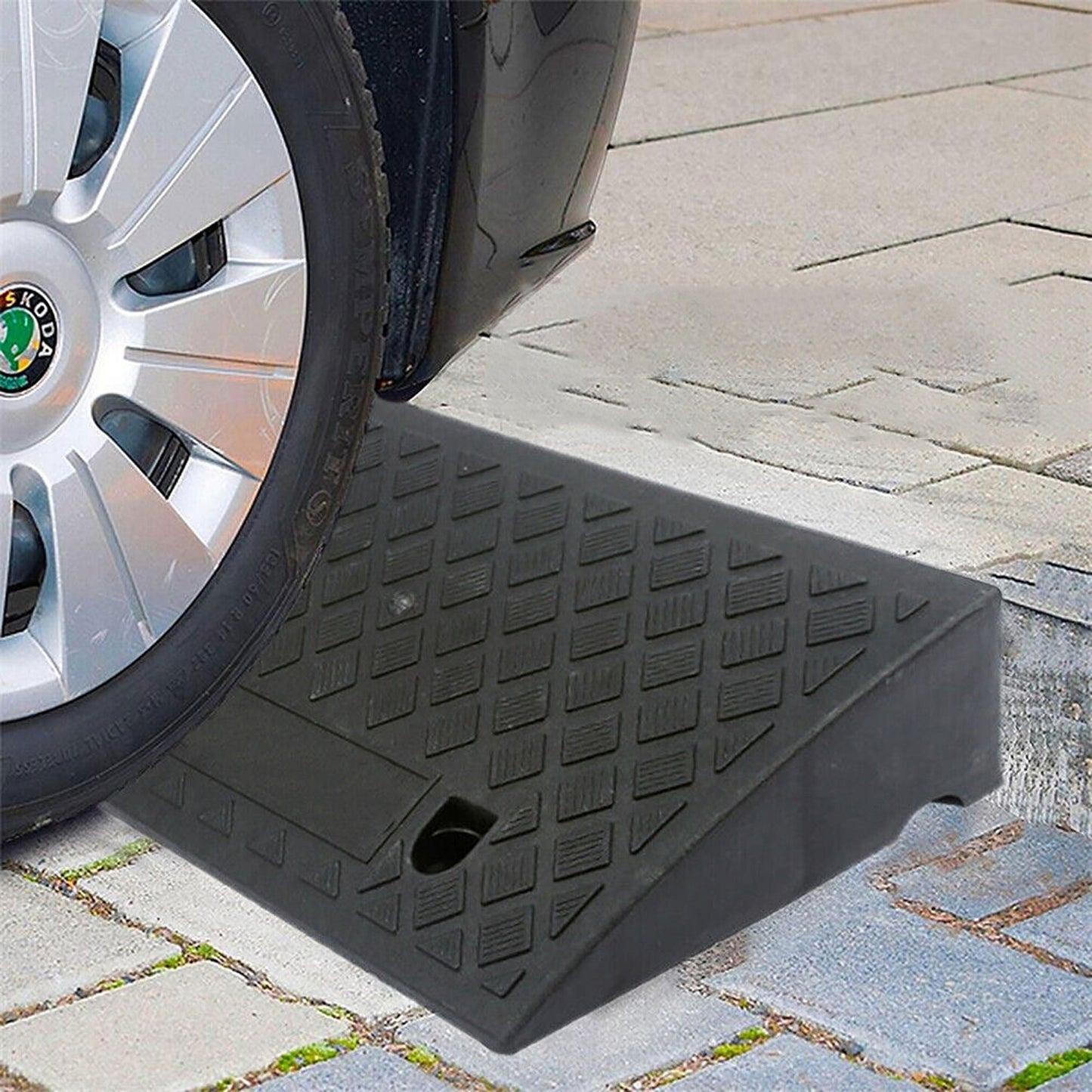 Universal Access Heavy-Duty Ramp for Mobility Kerb Curb Threshold