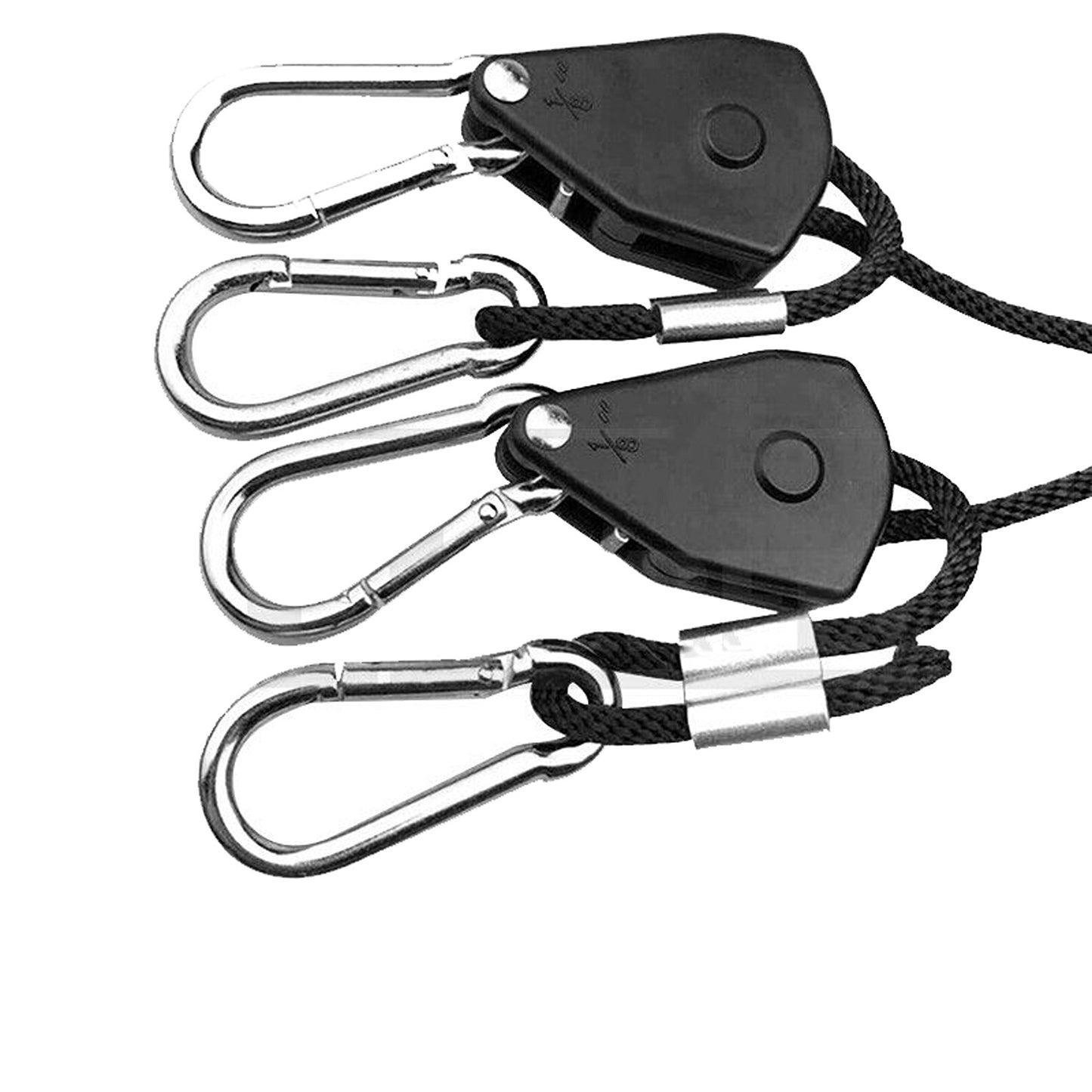 12pcs Adjustable LED Grow Light Rope Ratchet Hydroponics Hanger