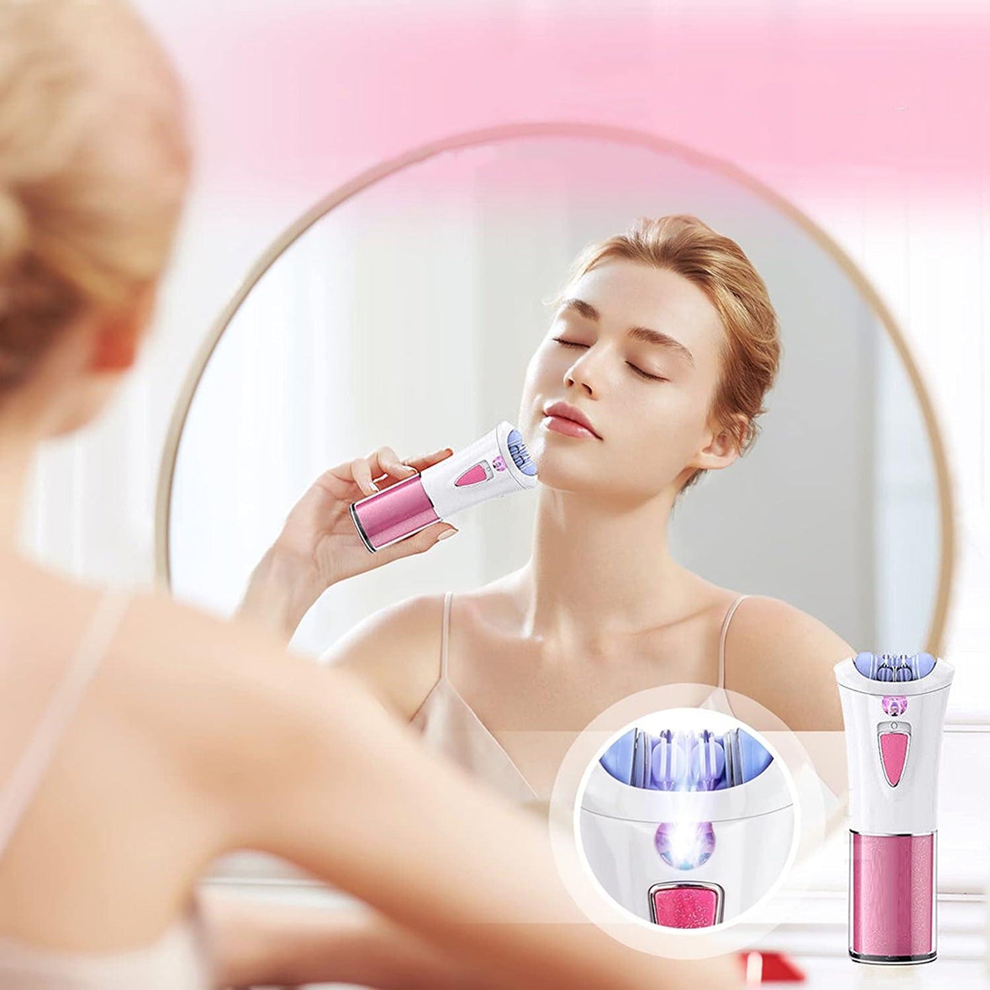 Facial Hair Remover Glide Smooth Epilator Body Women