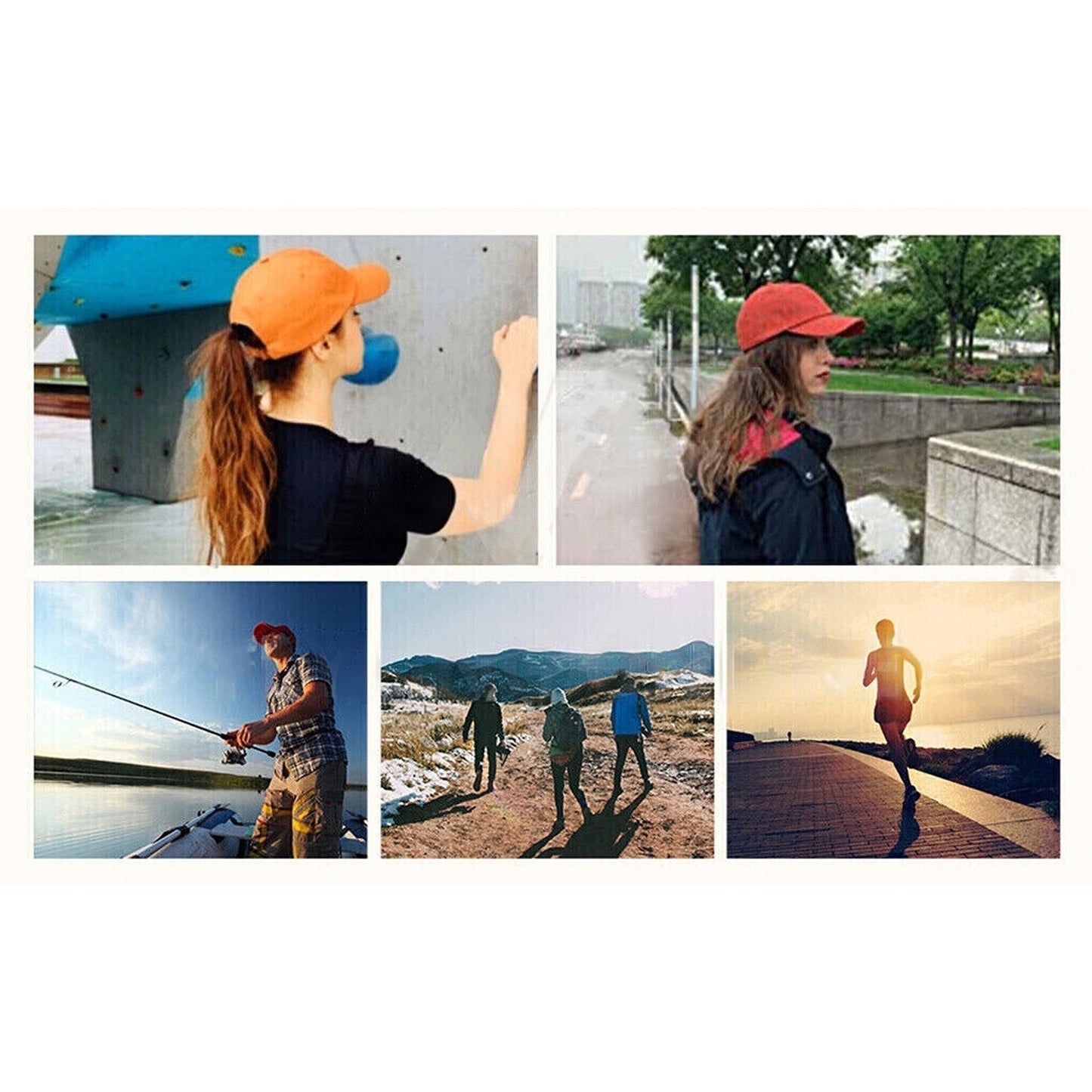 Adjustable Washed Cotton Baseball Cap for Men and Women