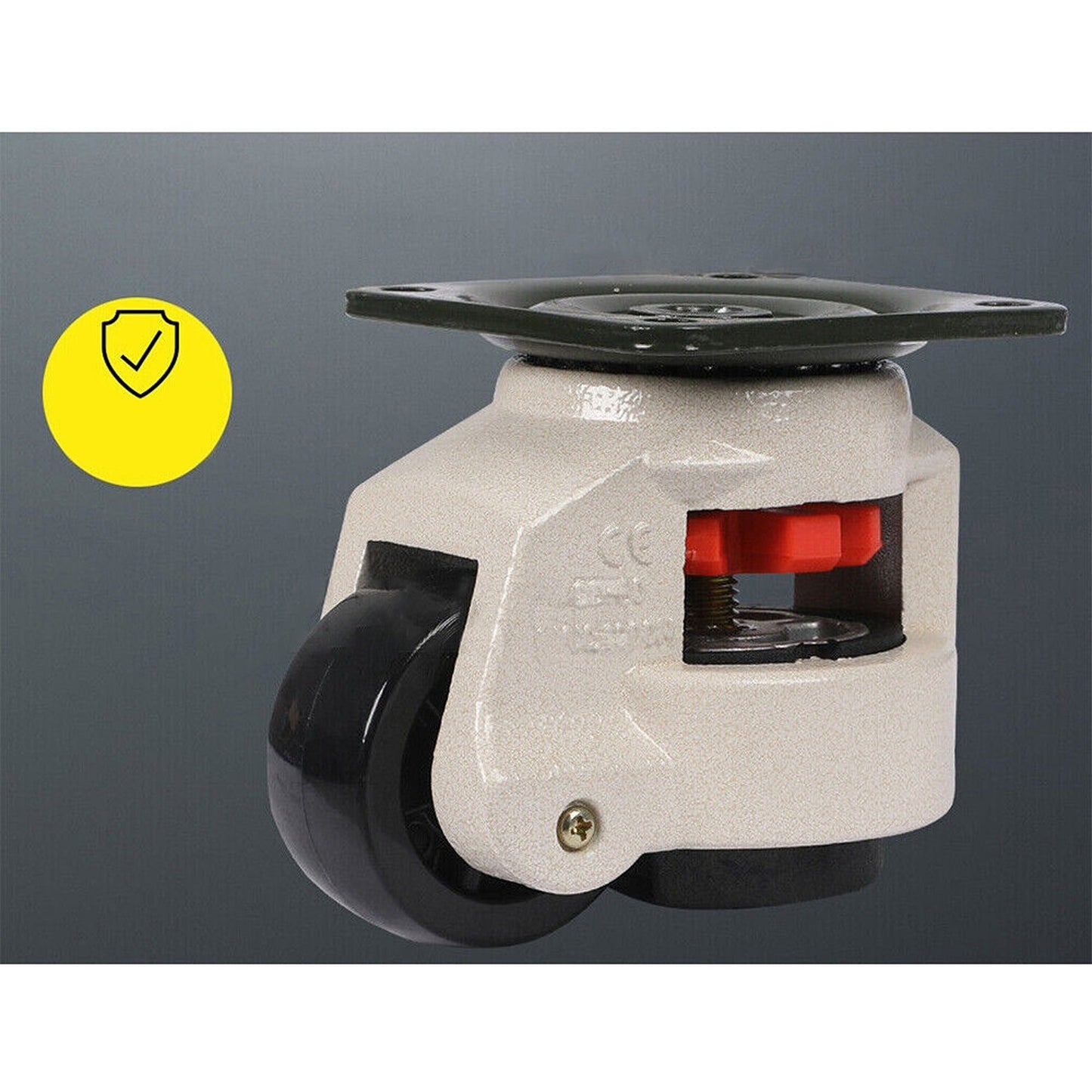 4pcs Adjustable Retractable GD80F Swivel Casters 1400KG Workbench Leveling Wheel