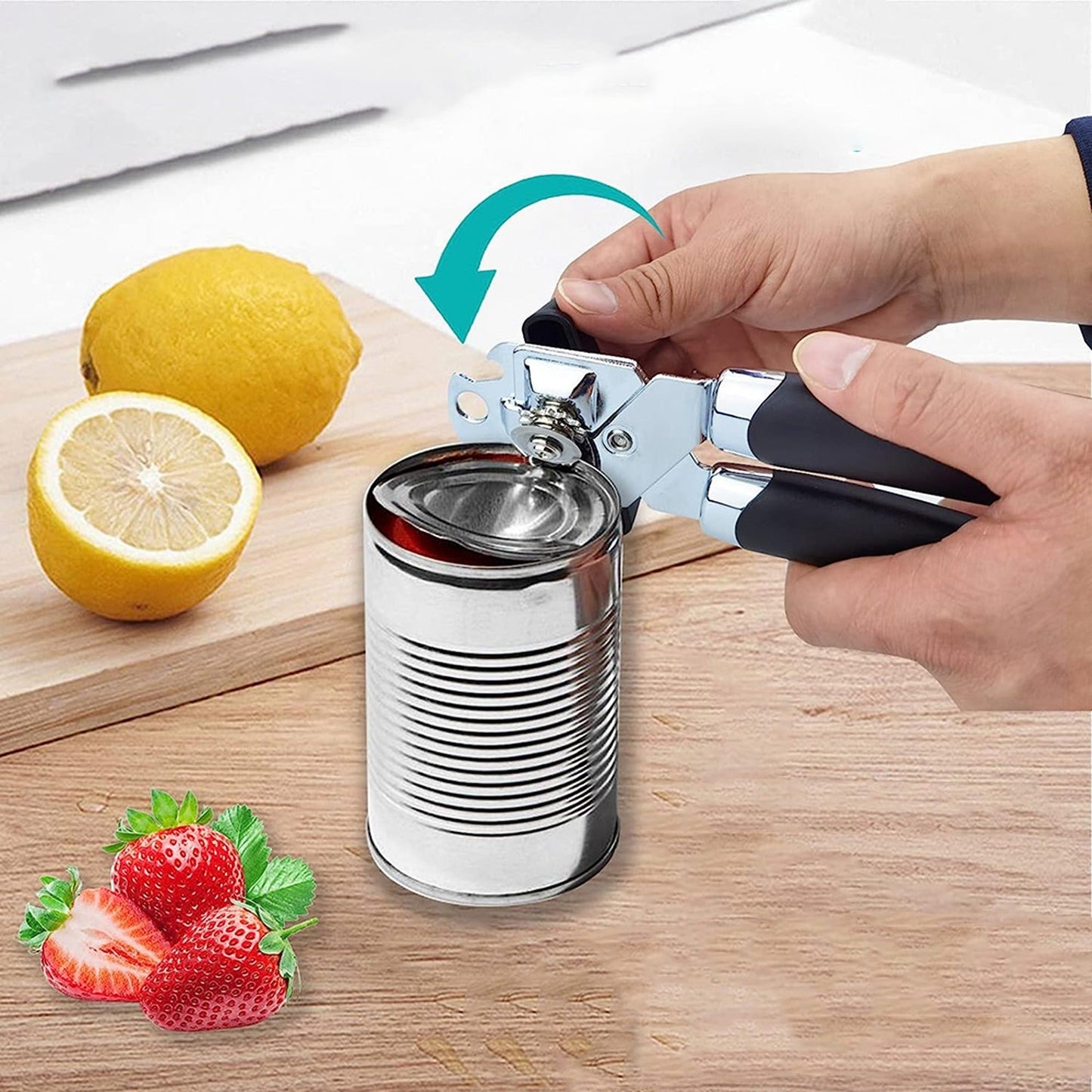 3-in-1 Classic Heavy Duty Stainless Steel Can Bottle Opener Manual