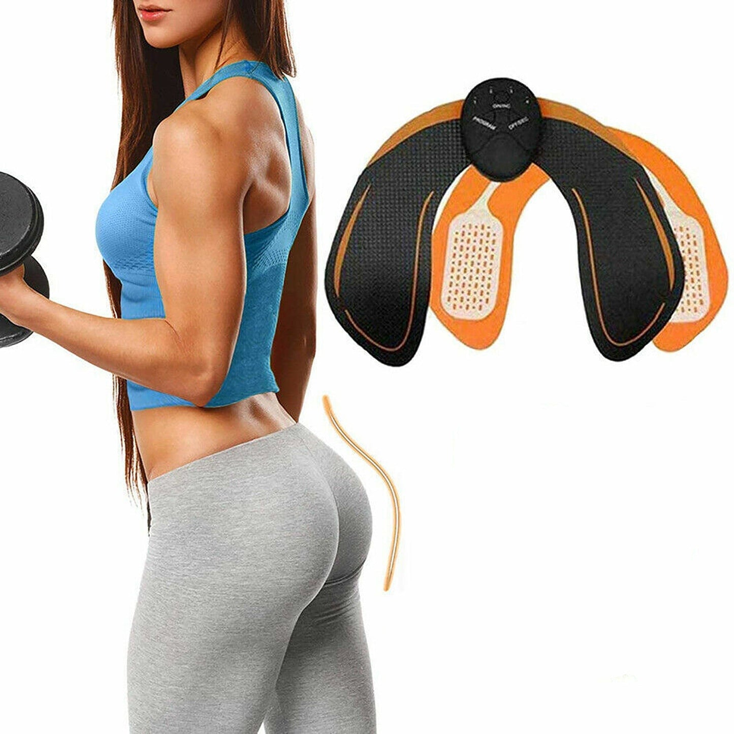 22pcs EMS Muscle Stimulator Training Gear ABS Hip Trainer for Ultimate Body Exercise