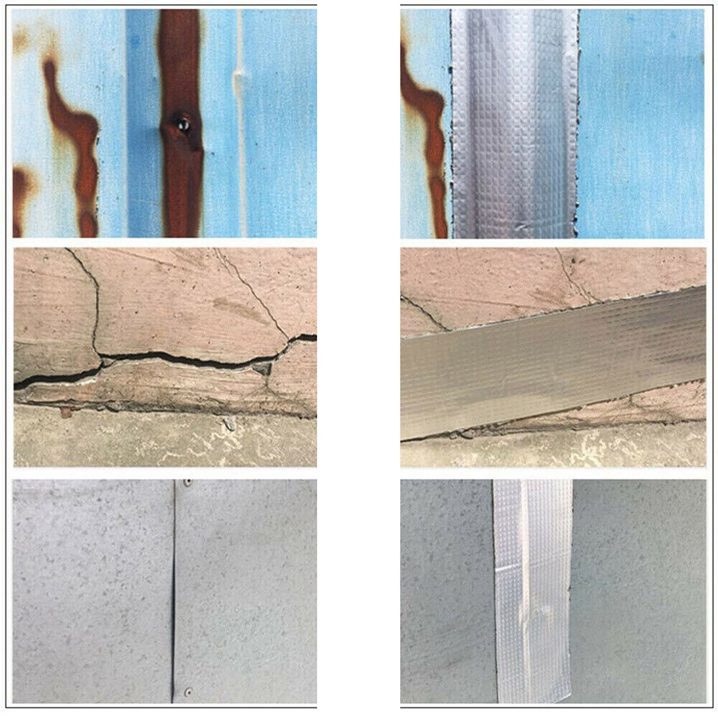 Strong Adhesive Aluminium Foil Tape Waterproof Sealing for Duct Repairs