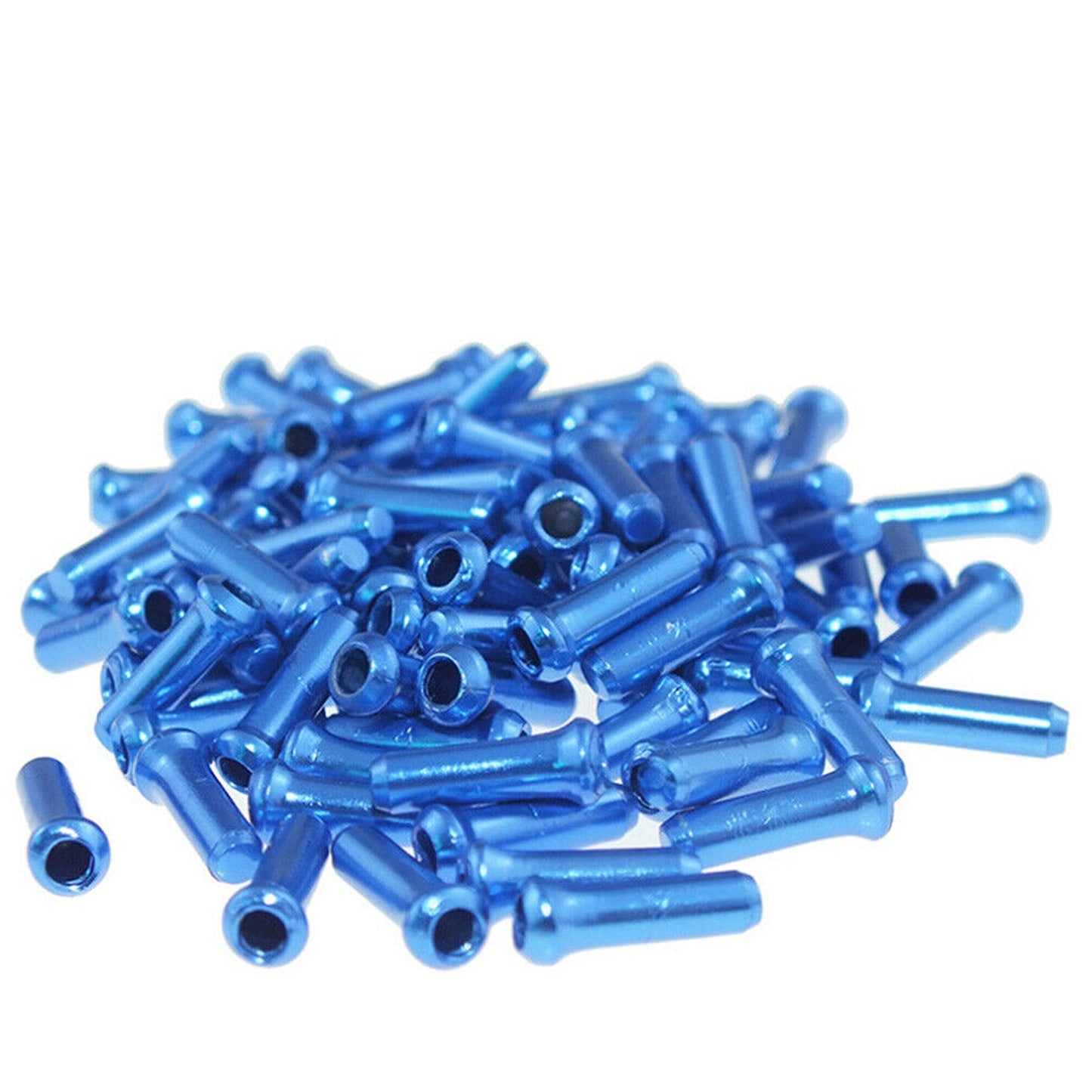 12pcs Alloy Crimp Ferrules for MTB Road Bike Brake Cables