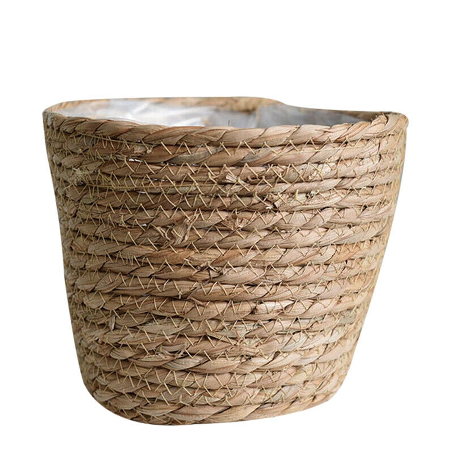 Indoor/Outdoor Grass Planter Basket Home Plant Container for Flowers