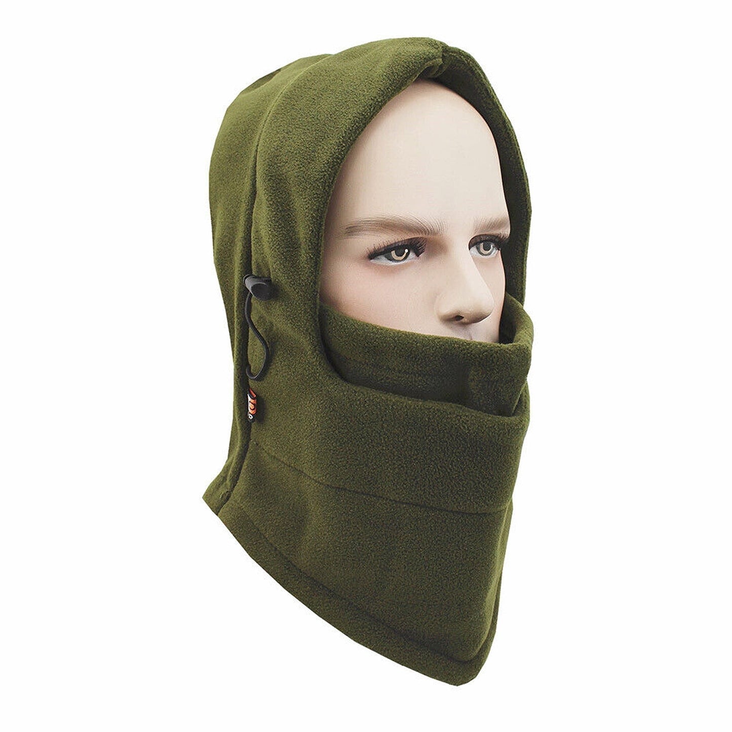 Fleece Hood Winter Thermal Balaclava Ski Face Mask Neck Warmer Cap