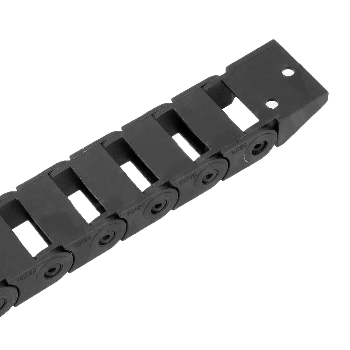 Machine Tool Cable Drag Chain Plastic Towline Carrier Nested
