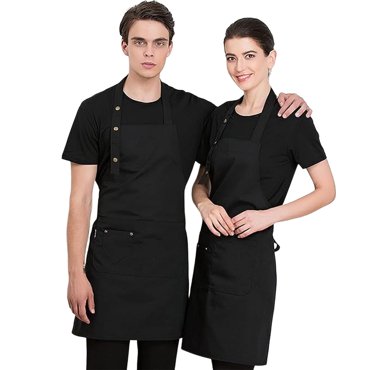 Adjustable Canvas Apron Waterproof Chef and Waiter Kitchen Wear