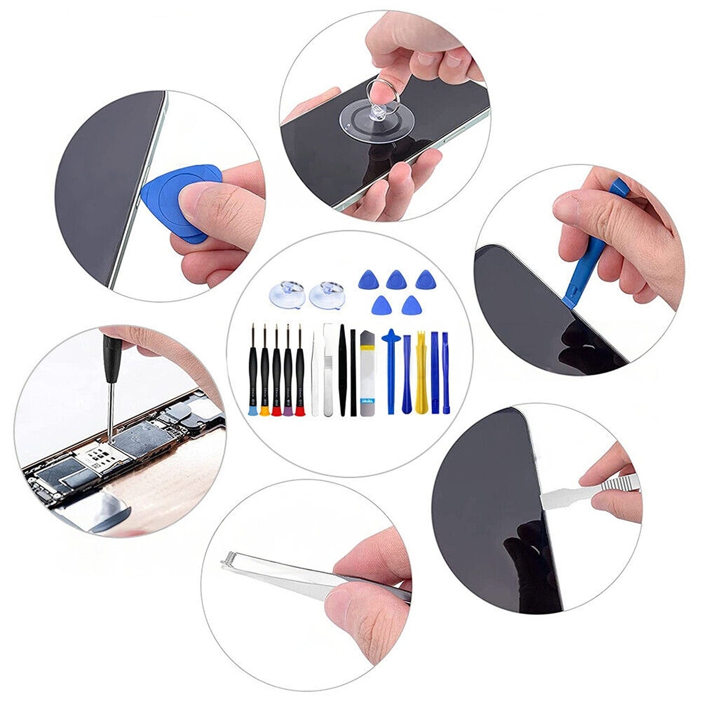 Phone Repair Screwdriver Kit 22 in 1 Mobile Prying Tool Set