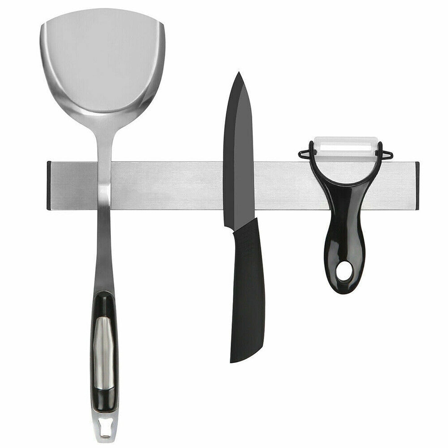 Magnetic Stainless Steel Knife Rack Holder Tool Shelf Magnet 31 to 51cm