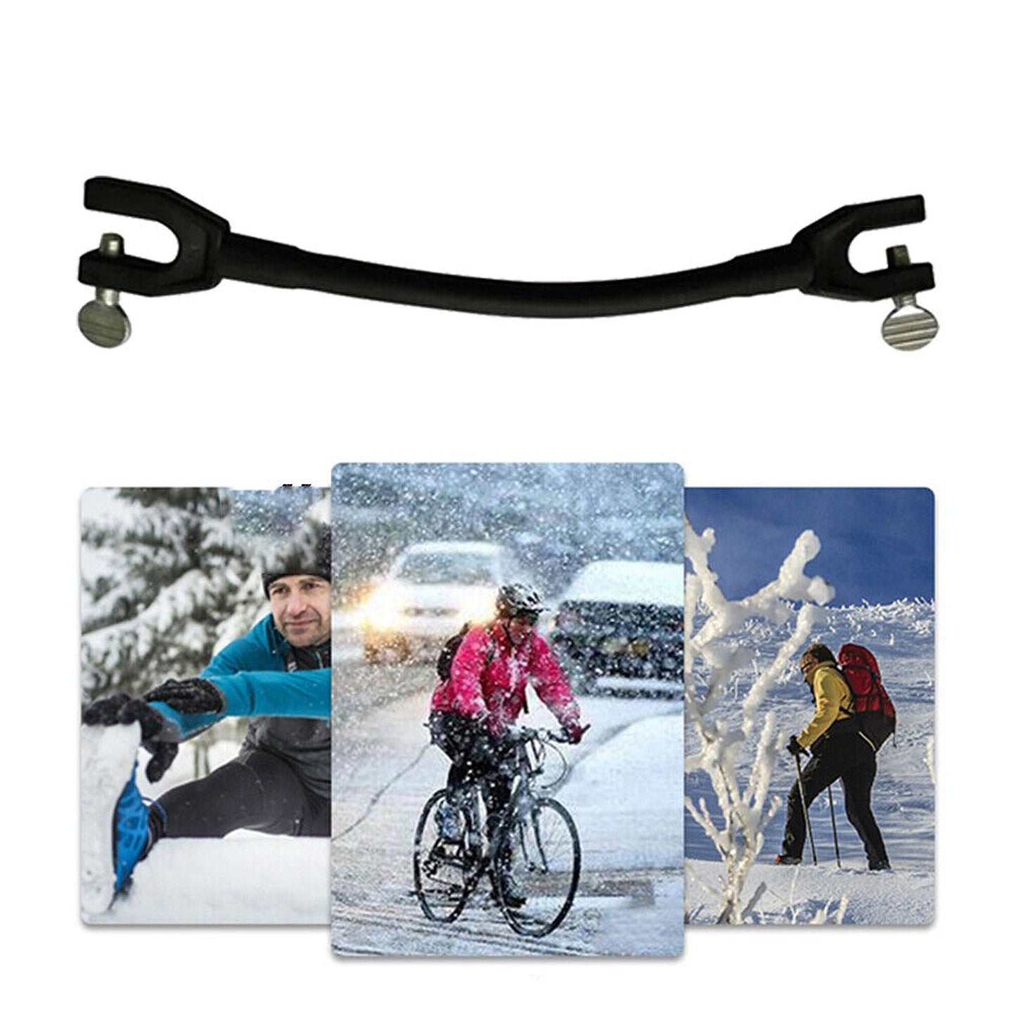 Winter Ski Tip Connector Elastic Clip for Kids Beginner